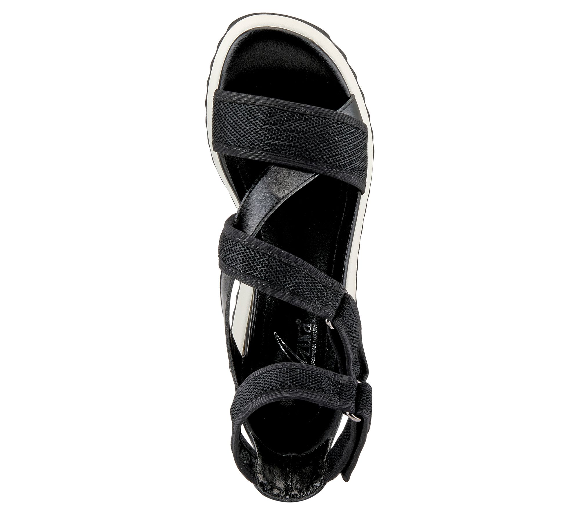 Azura by Spring Step Ankle Strap Wedge Sandals- Goforit - QVC.com