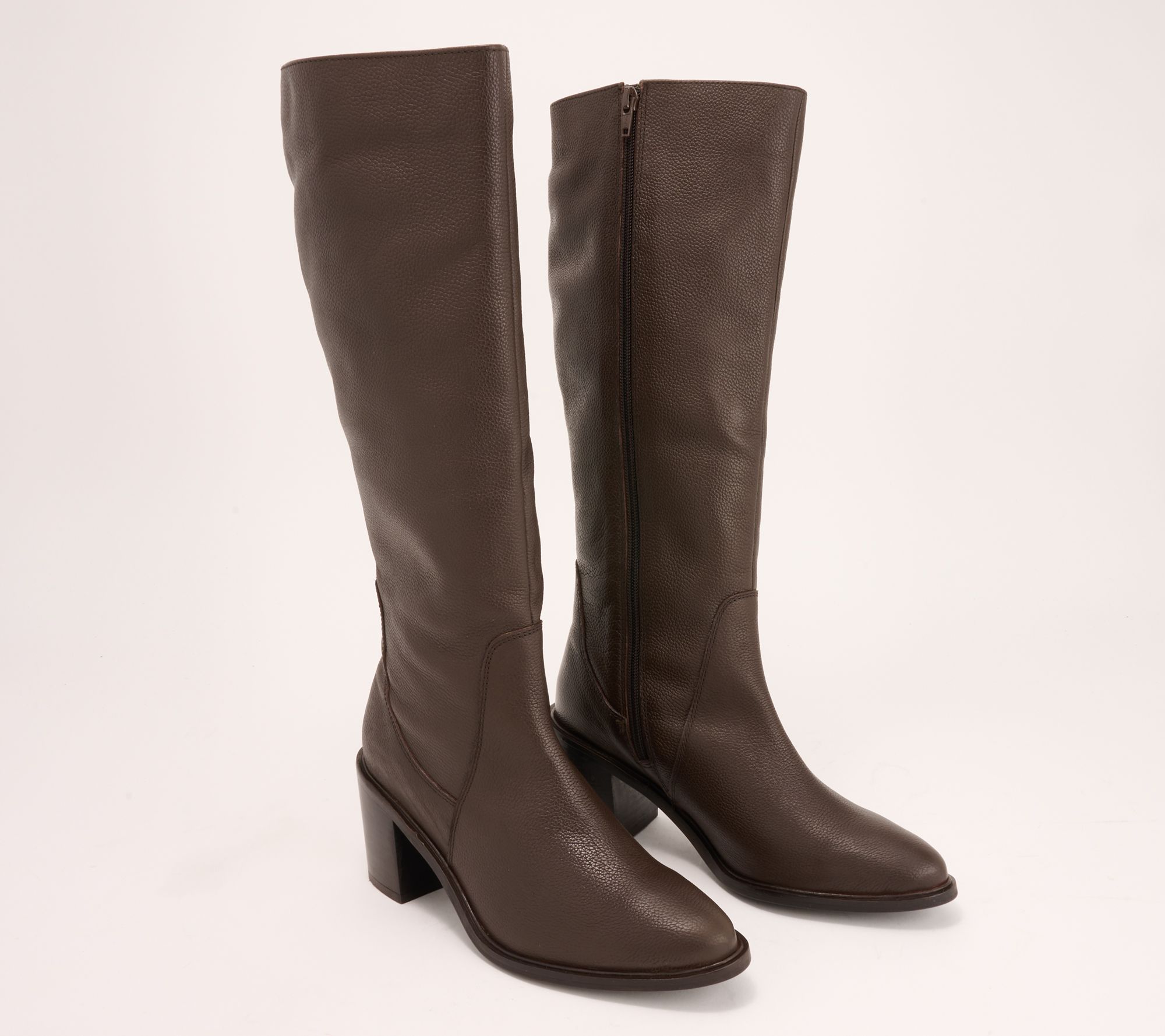 "As Is" Seychelles Leather Heeled Tall Shaft Boots