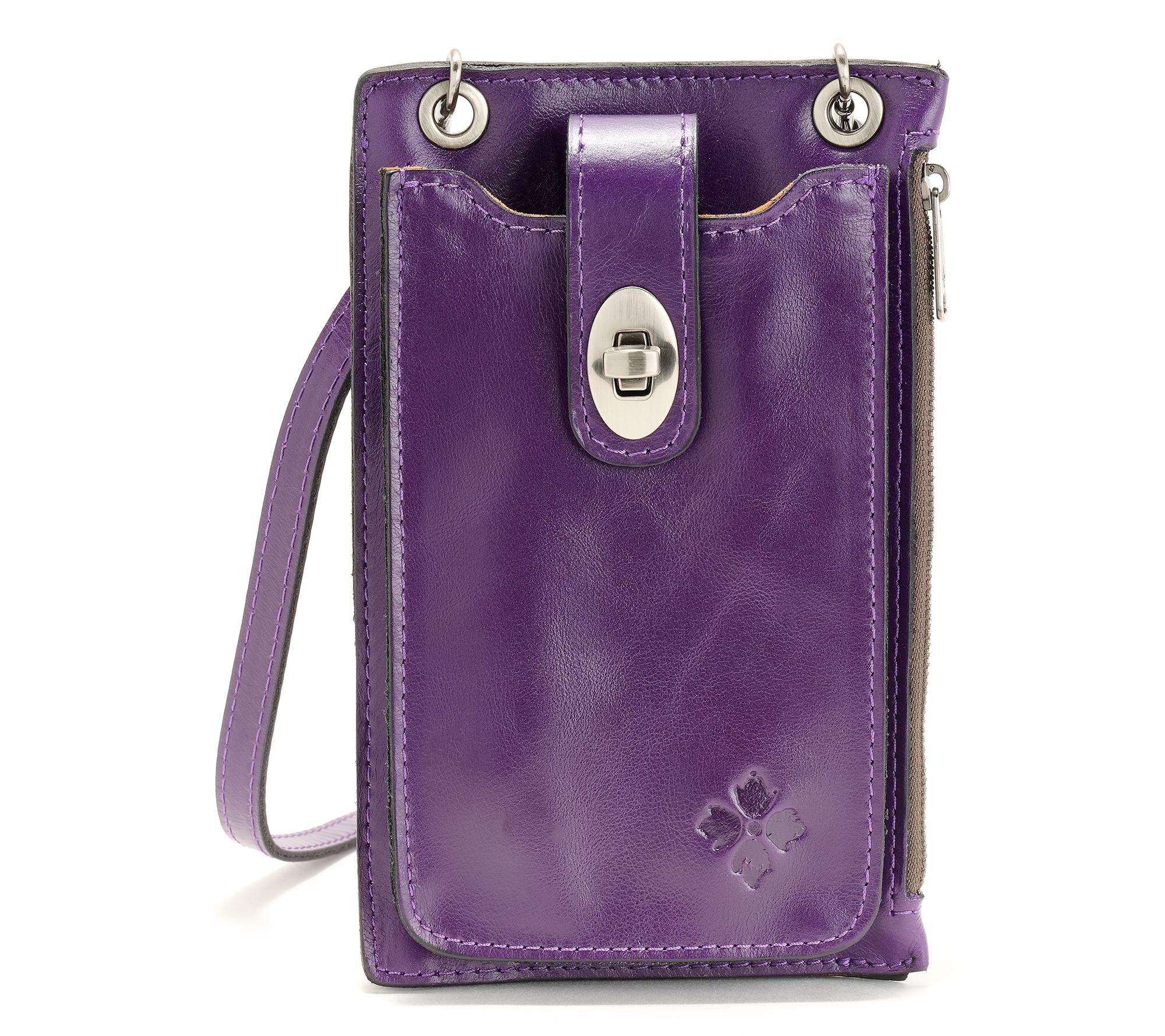 Patricia Nash Leather Daphne Phone Crossbody