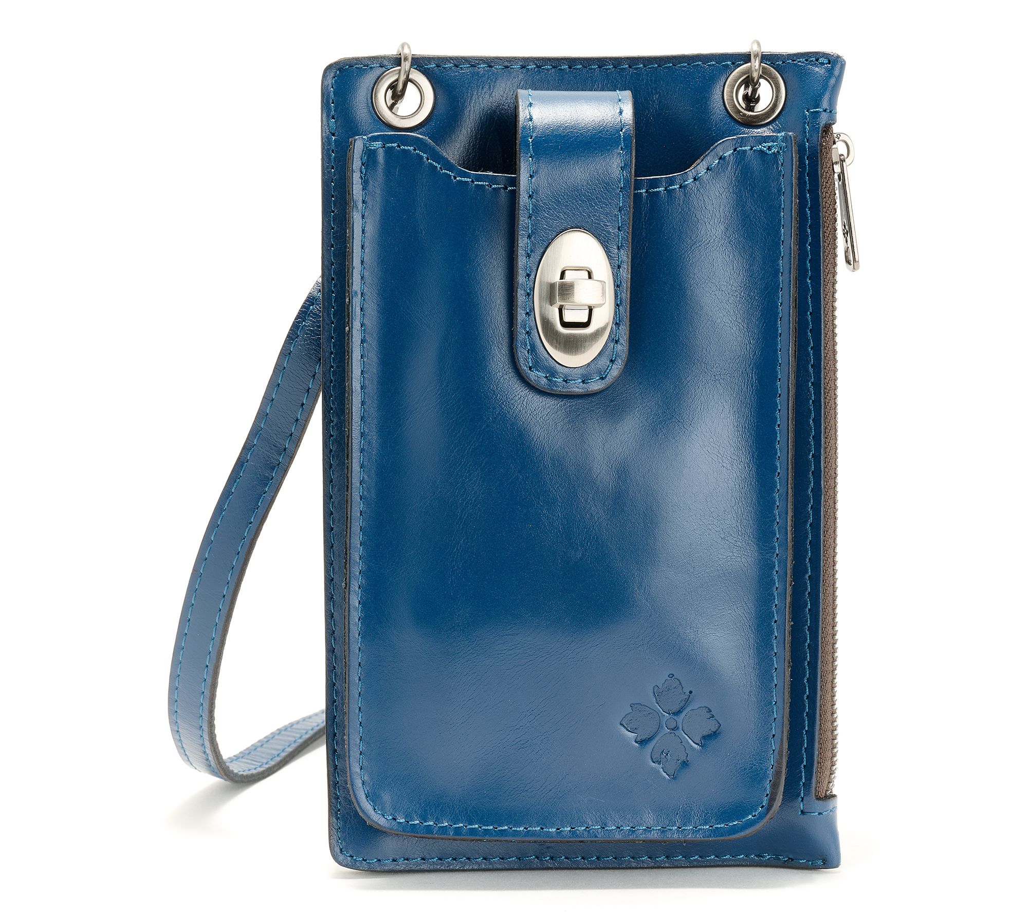 Patricia Nash Leather Daphne Phone Crossbody