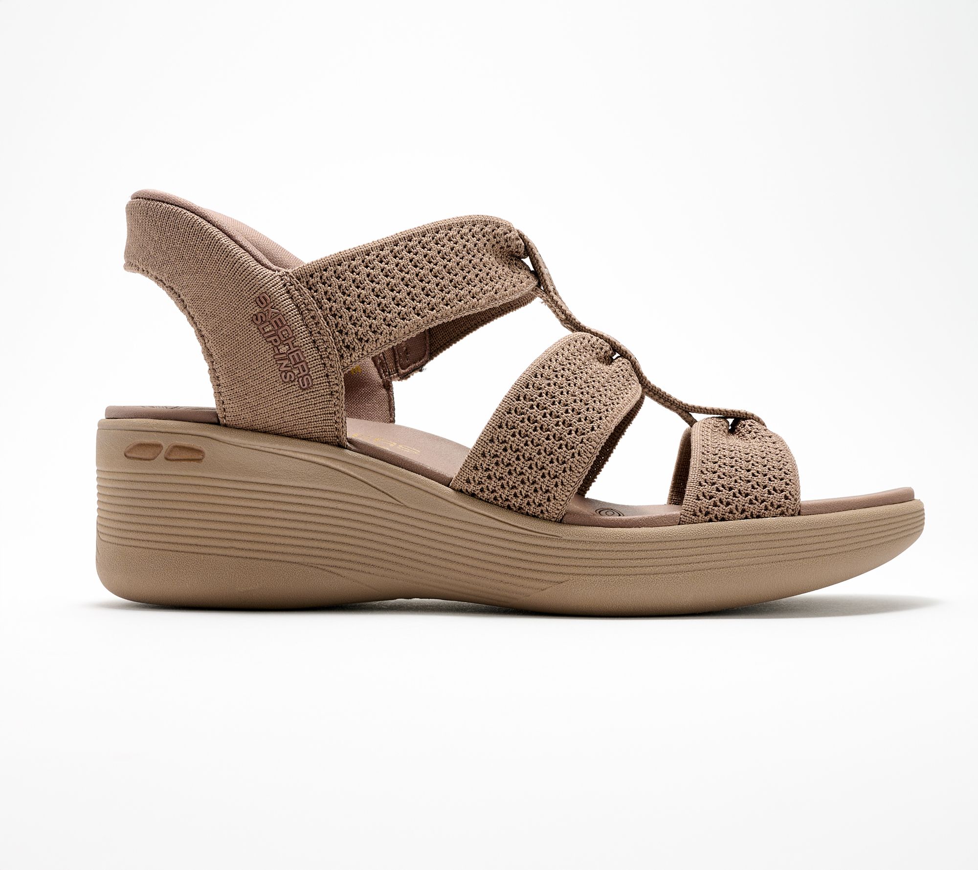 Skechers Slip-ins Cali Pier Lite Wedge Sandals -Lovely Horizon
