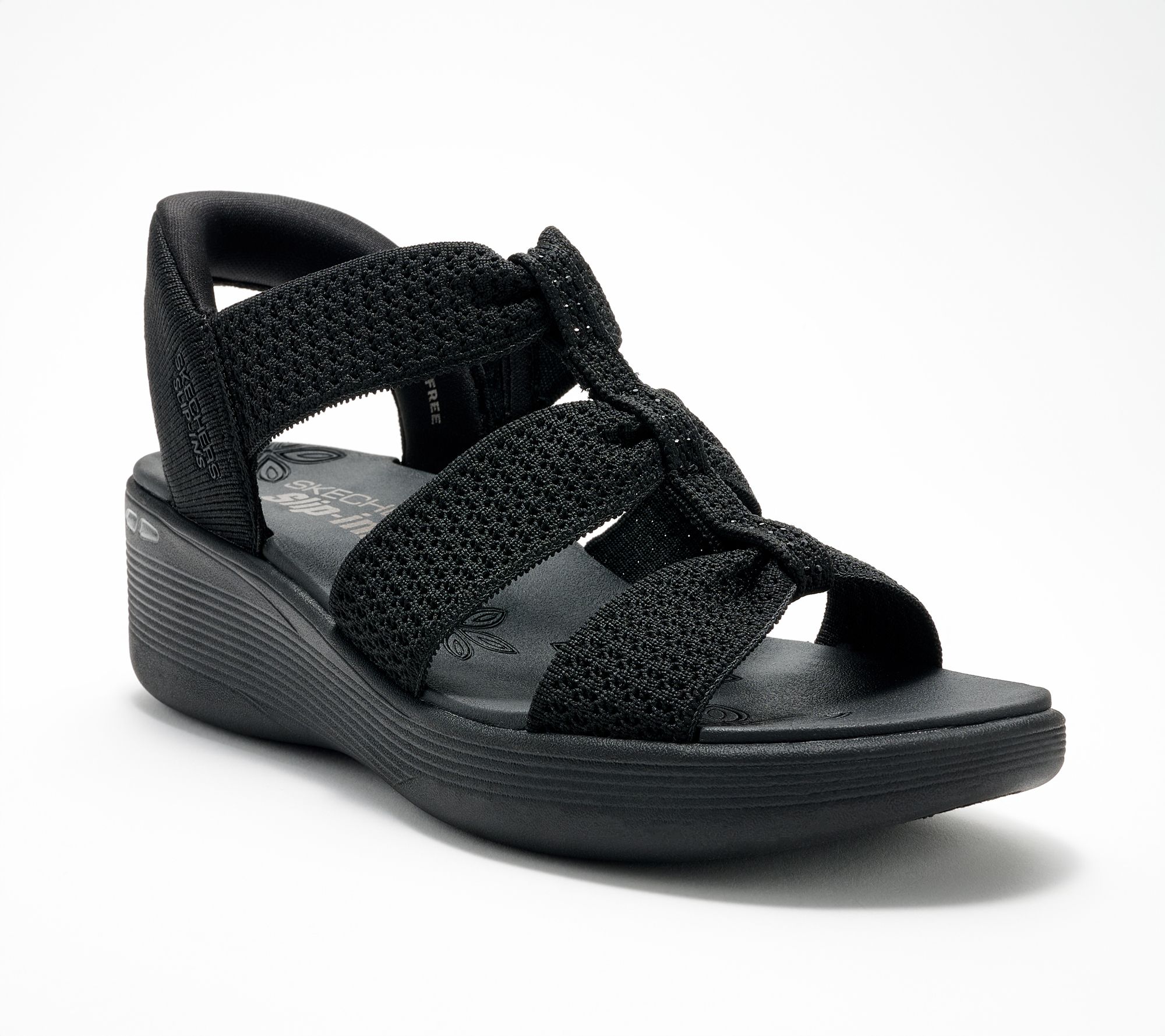 Skechers Slip-ins Cali Pier Lite Wedge Sandals -Lovely Horizon