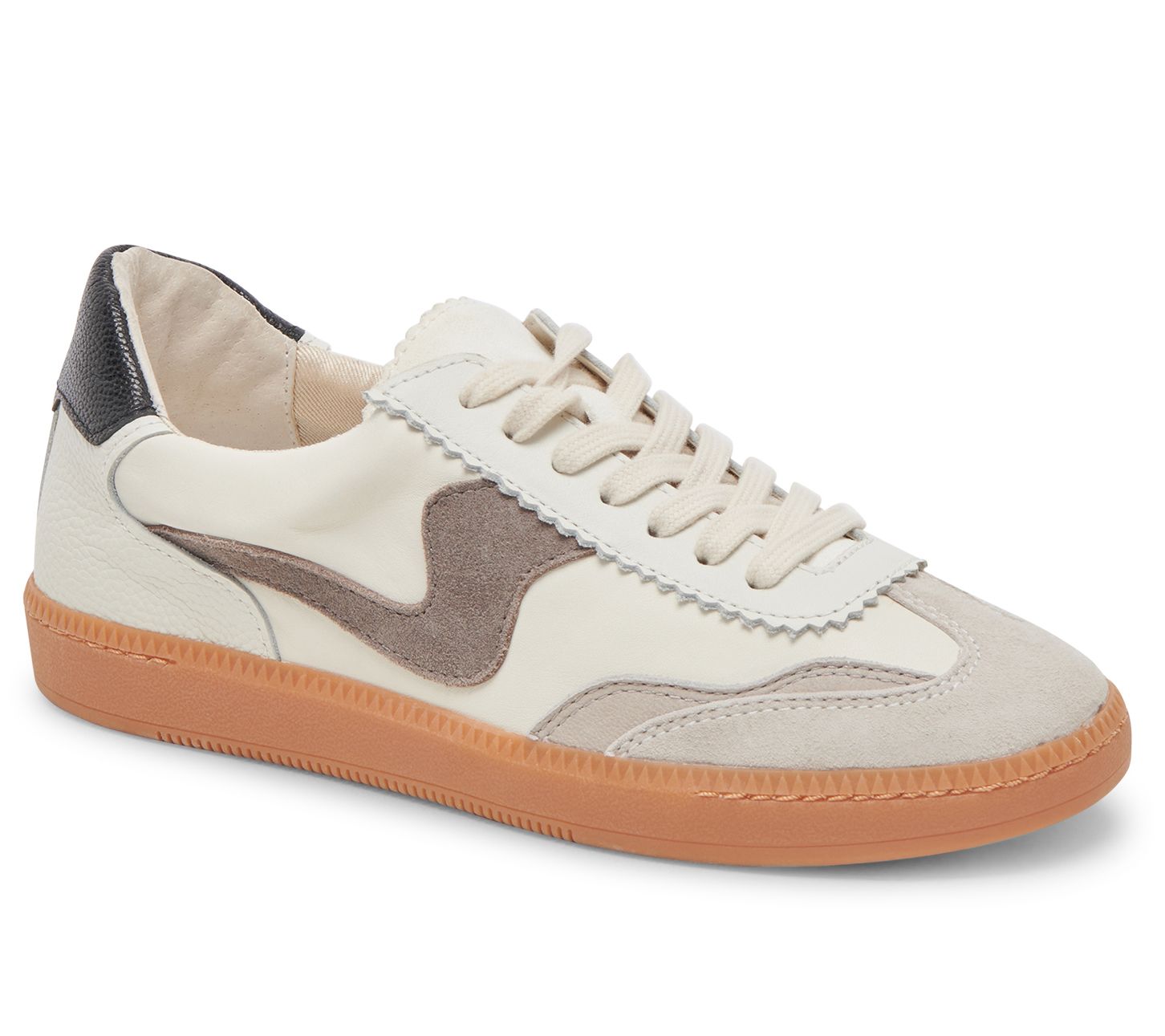 As Is Dolce Vita Lace Up Retro Sneakers- Notice