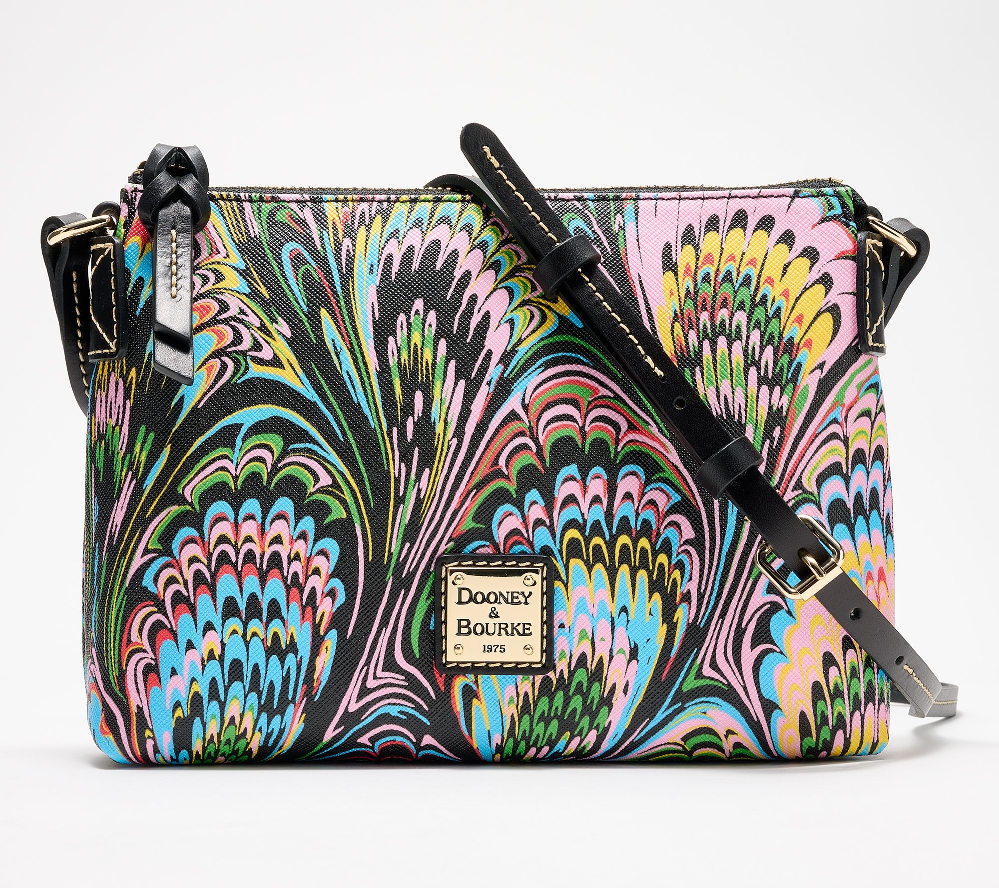 Dooney & Bourke Coated Cotton Plumes Pouchette