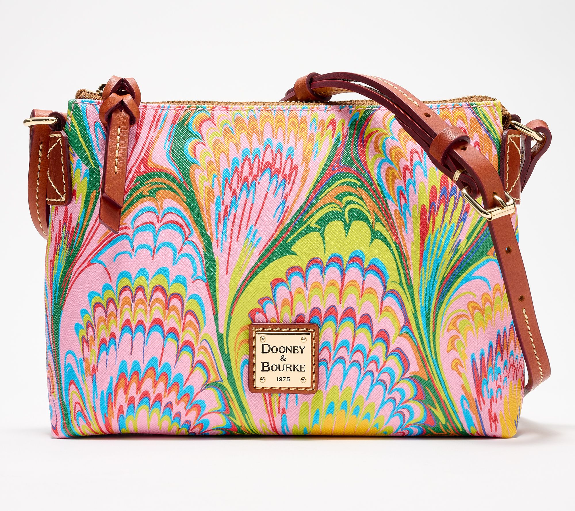 Dooney & Bourke Coated Cotton Plumes Pouchette