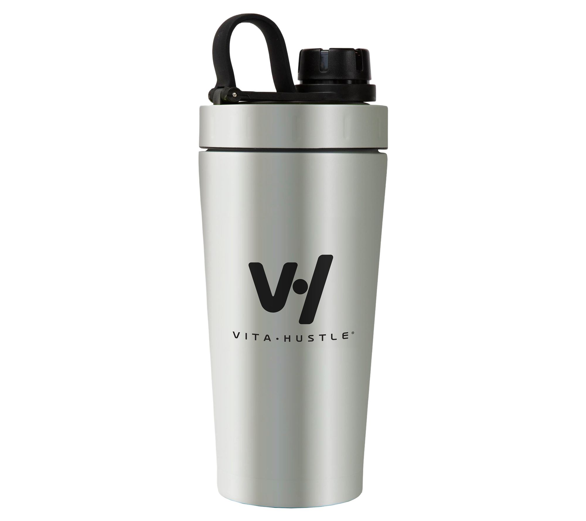  VitaHustle 20oz Stainless Steel Shaker Cup with Blender Ball
