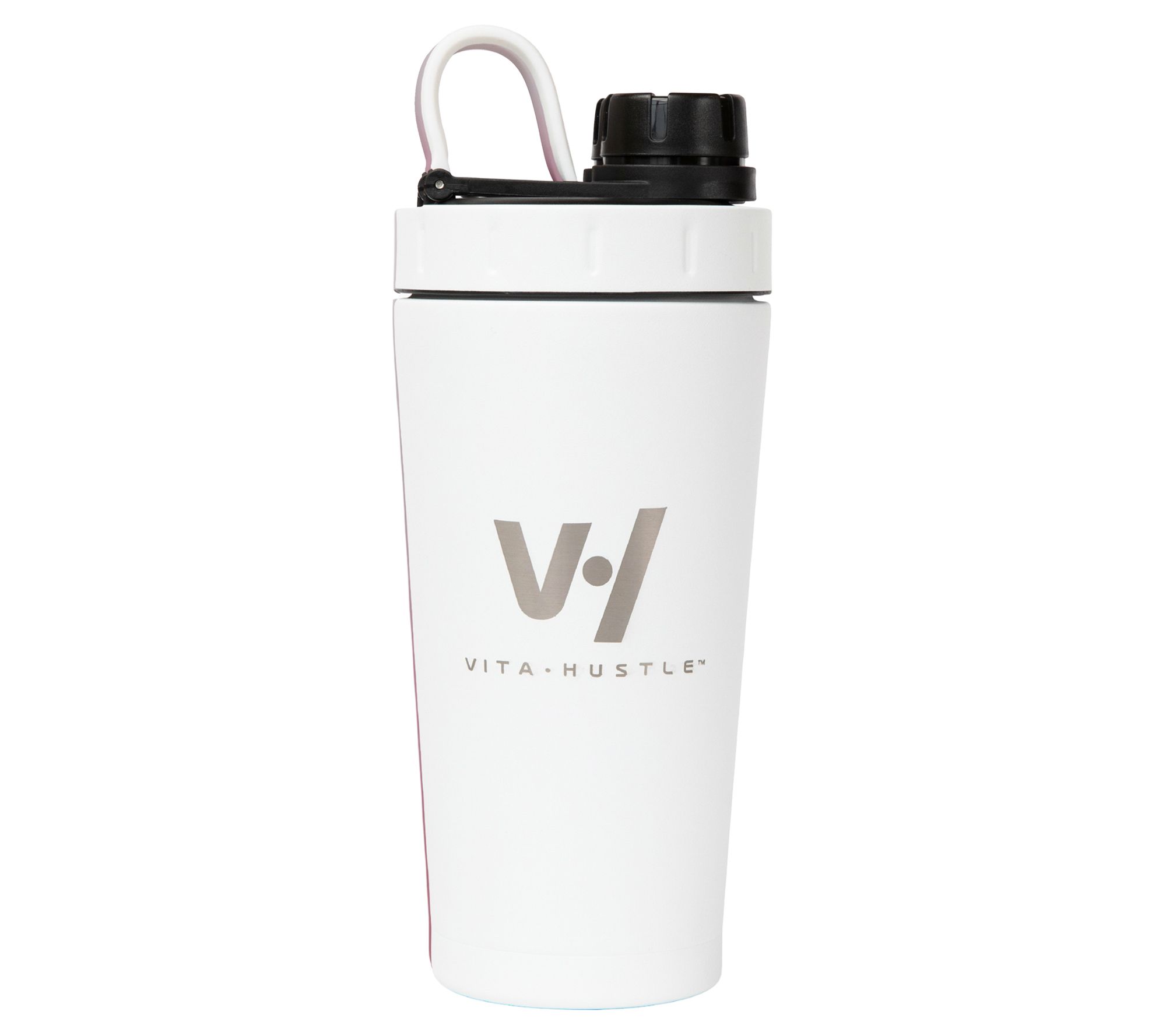 VitaHustle 20oz Stainless Steel Shaker Cup with Blender Ball