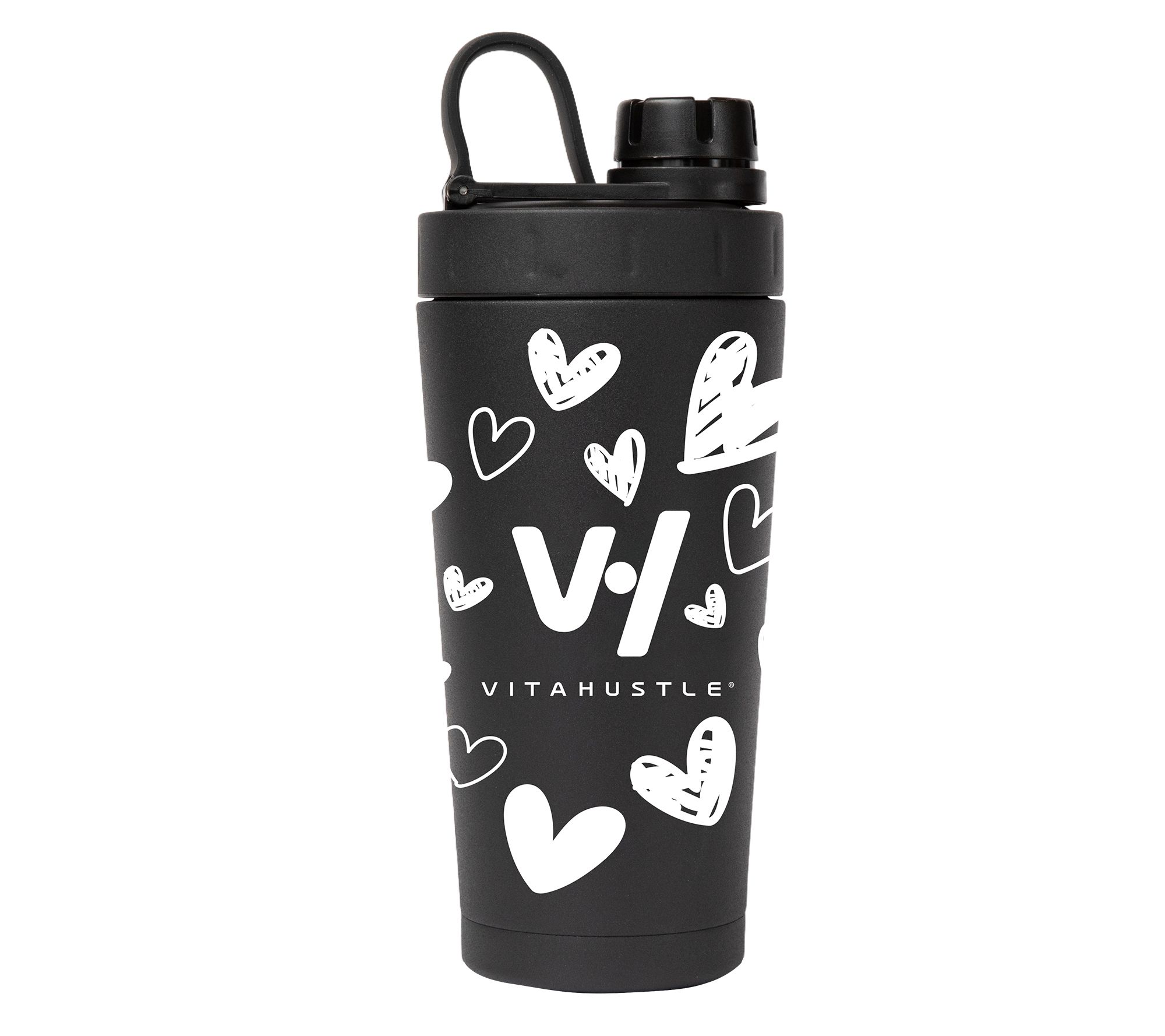 VitaHustle 20-oz Stainless Steel Shaker Cup w/ Blender Ball