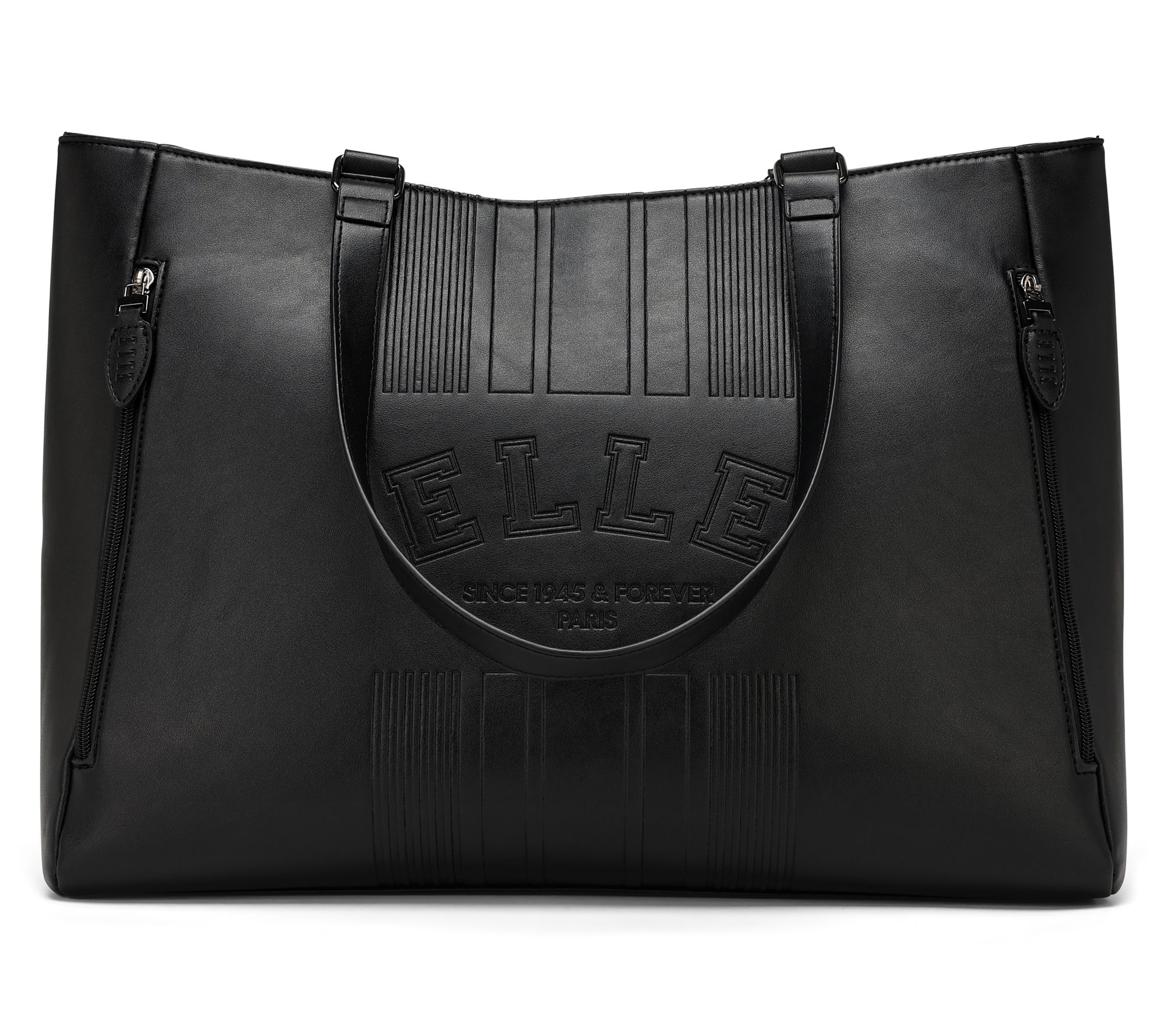 ELLE Roamer Vegan Leather Weekender Tote Bag