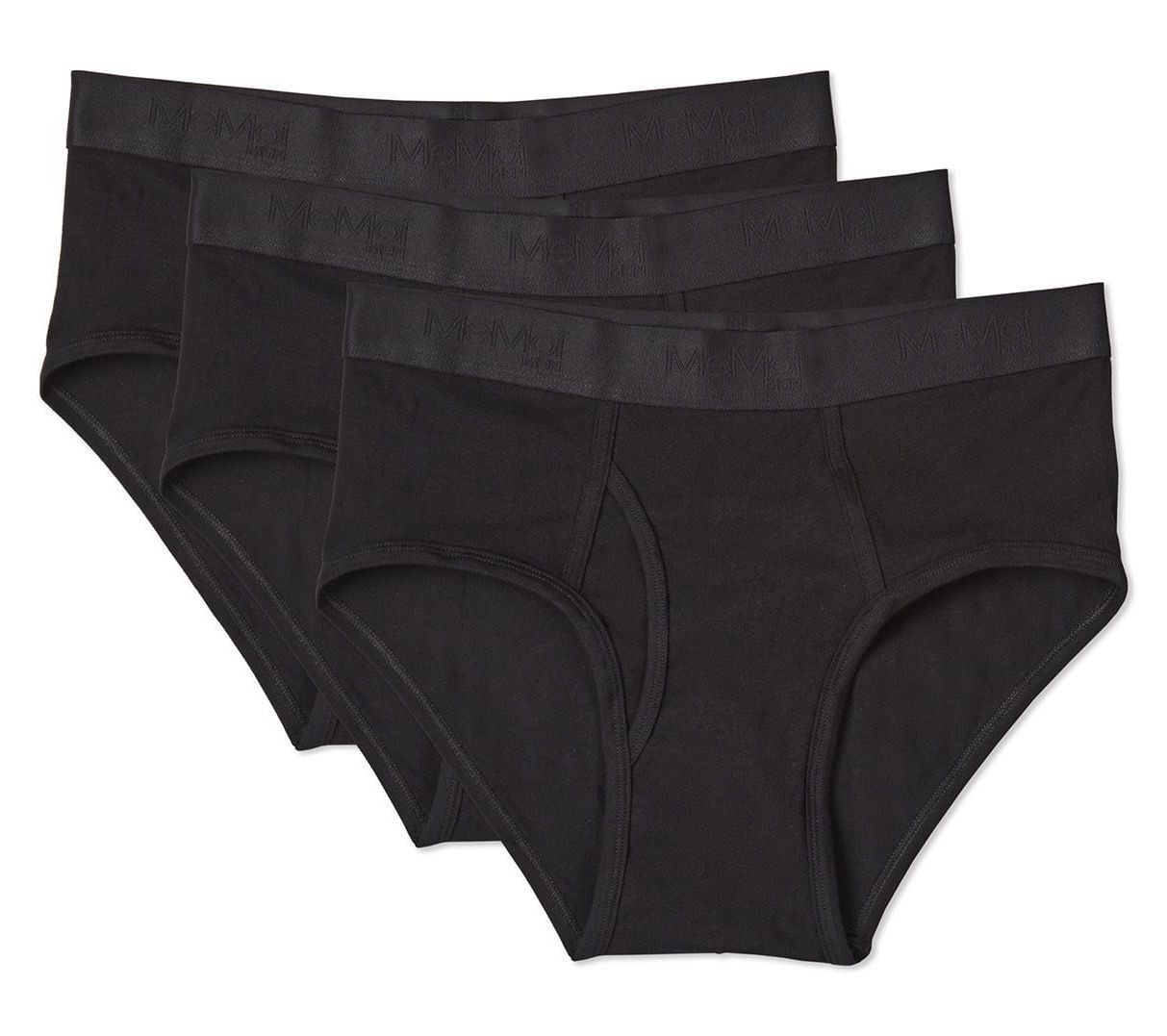 Memoi Men's Set of 3 Classic Fit Briefs