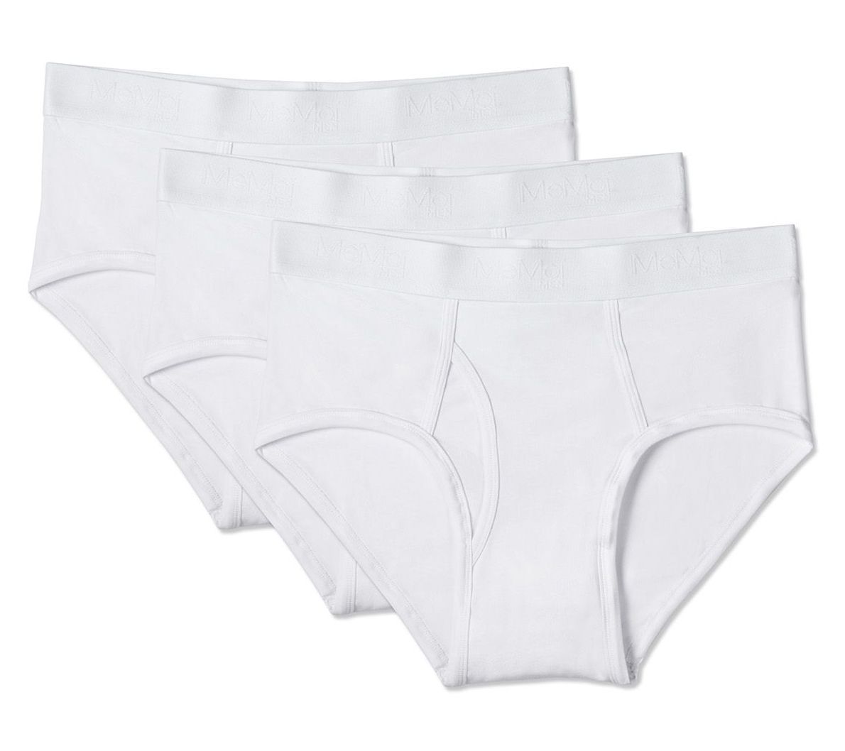 Memoi Men's Set of 3 Classic Fit Briefs