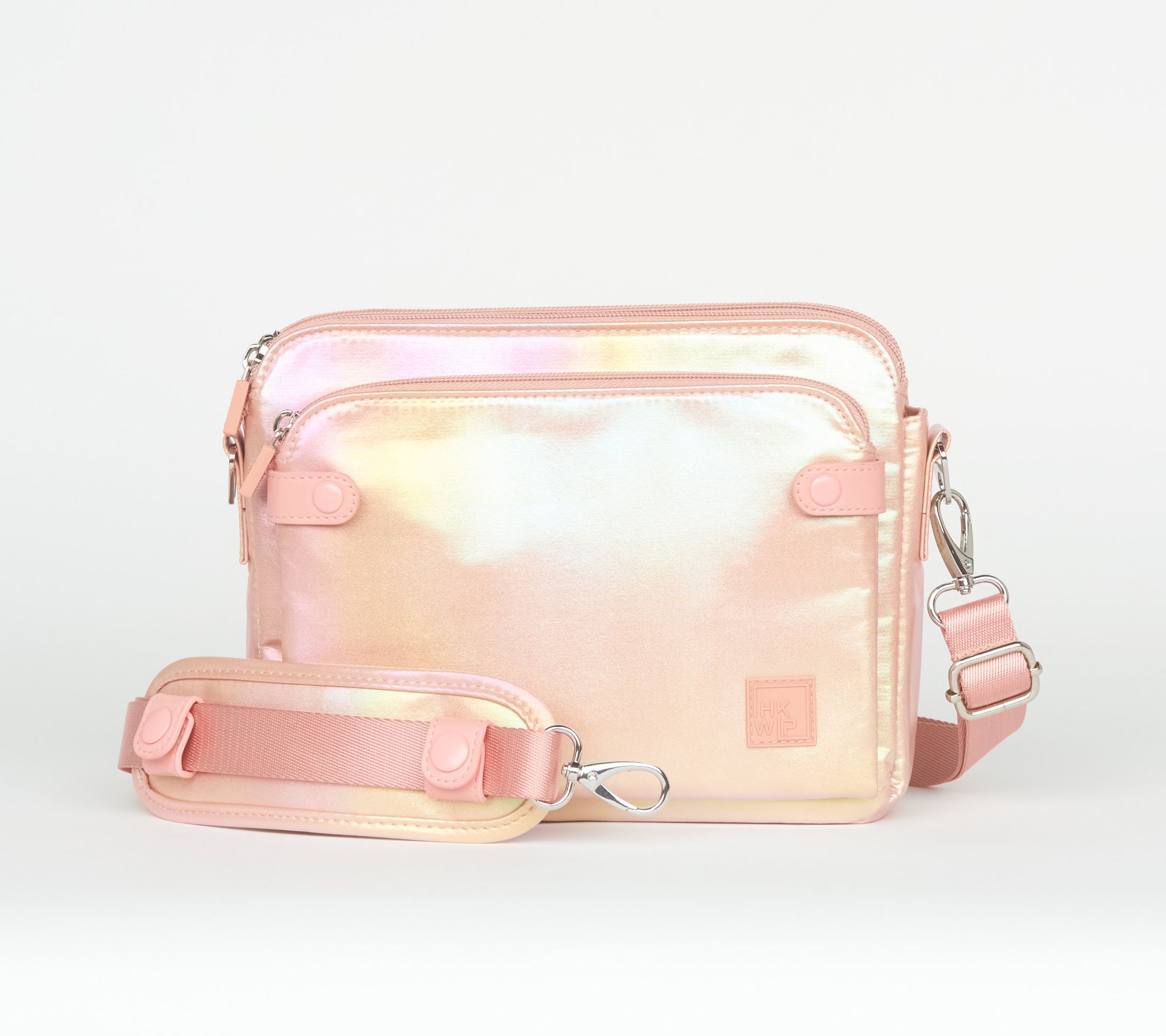 "As Is" IHKWIP The Champion Crossbody w/ Padded Shoulder Strap