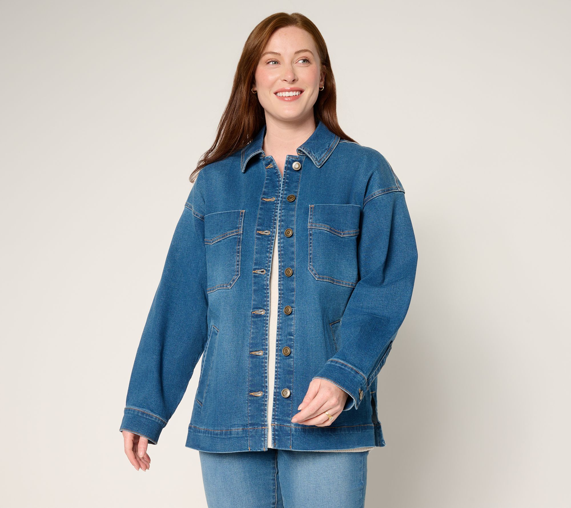 Ree by The Pioneer Woman Button Front Chore Jacket