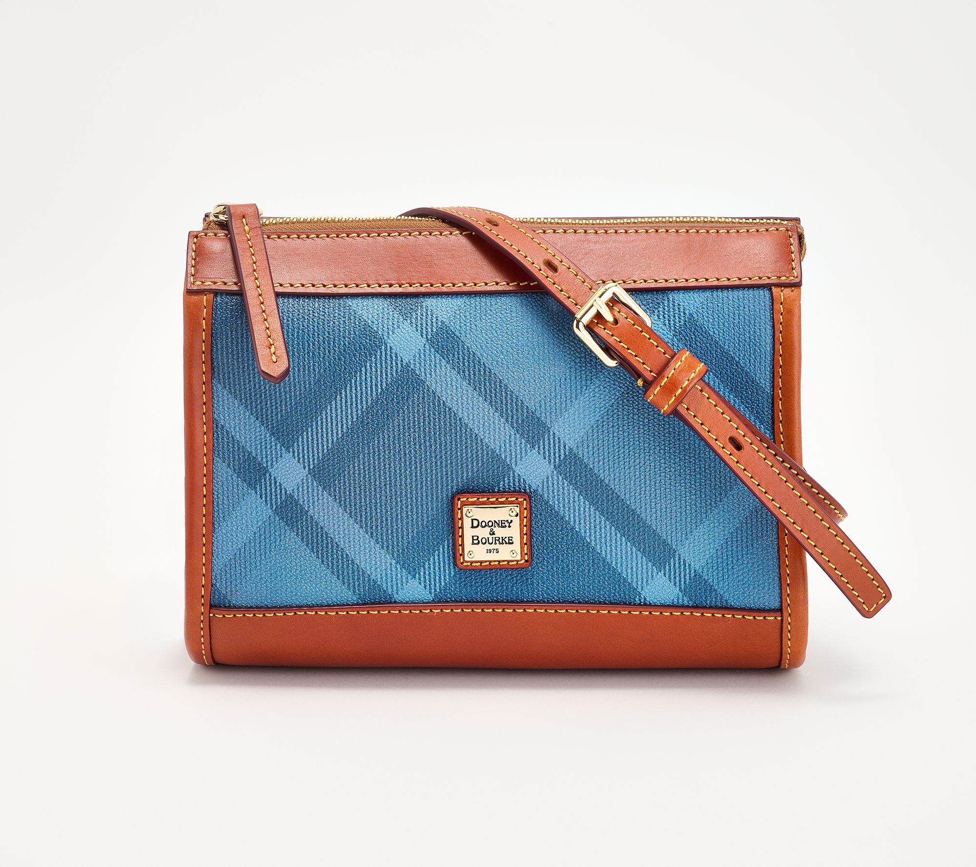 Dooney & Bourke Coated Cotton Sutherland Zip Crossbody