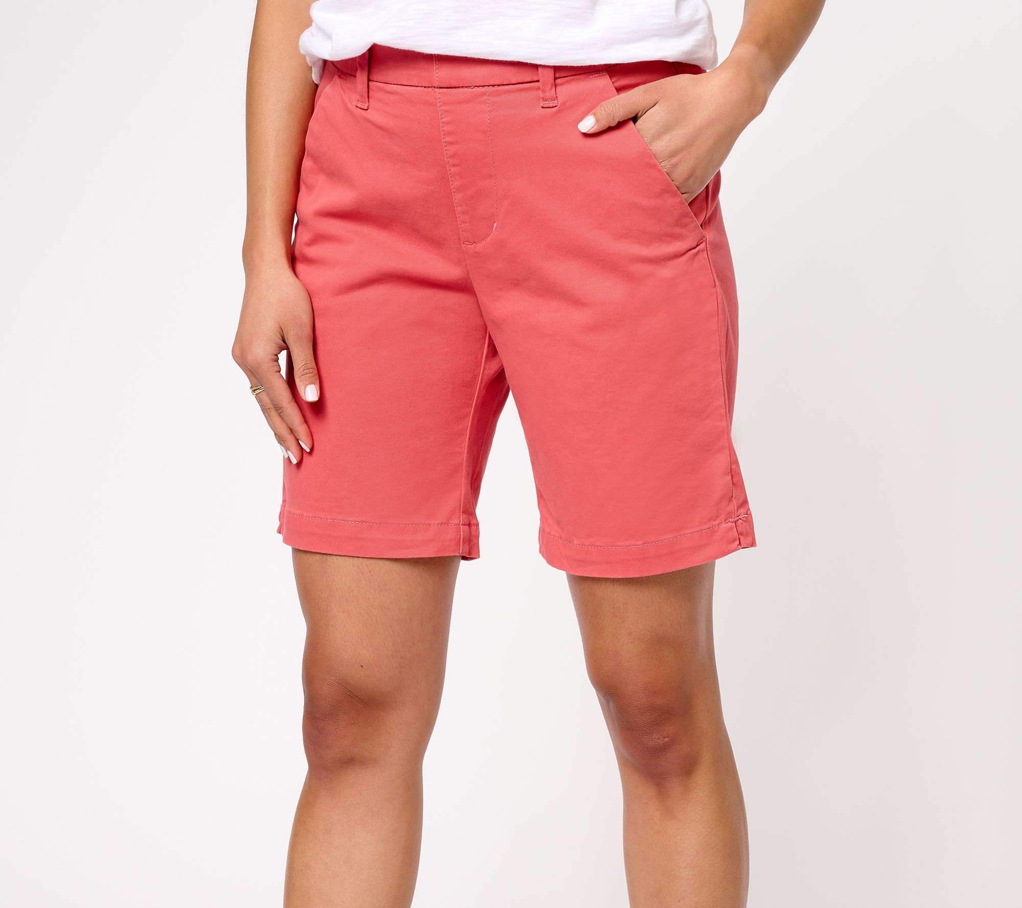 "As Is" JAG Maddie 8" Short - Rose