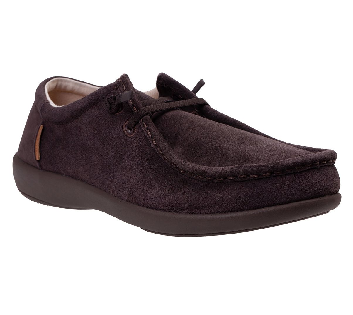 Revitalign Orthotic Men's Slip-on Shoes - Carefree Suede