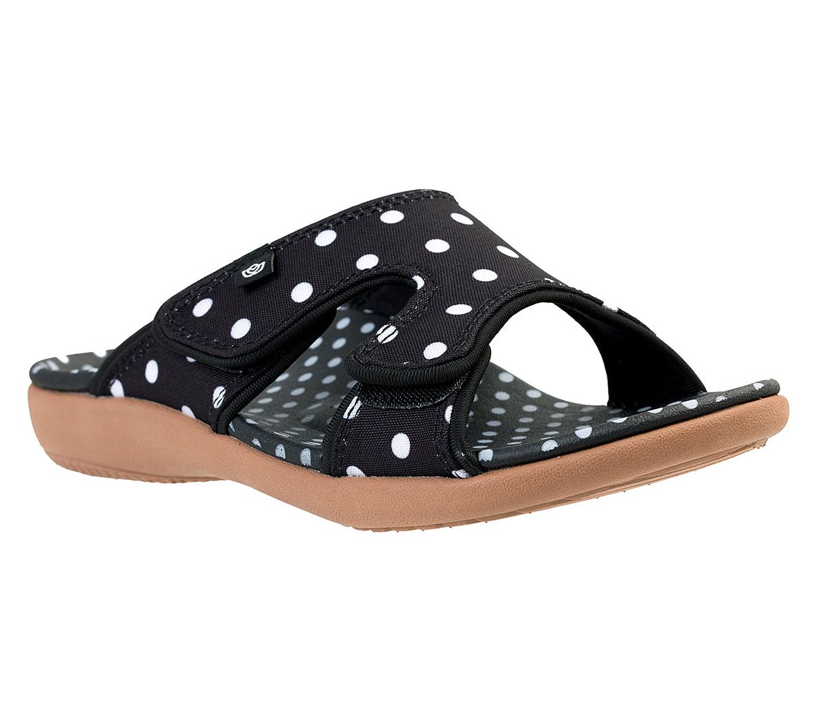 Spenco Orthotic Slide Sandals - Kholo Dot