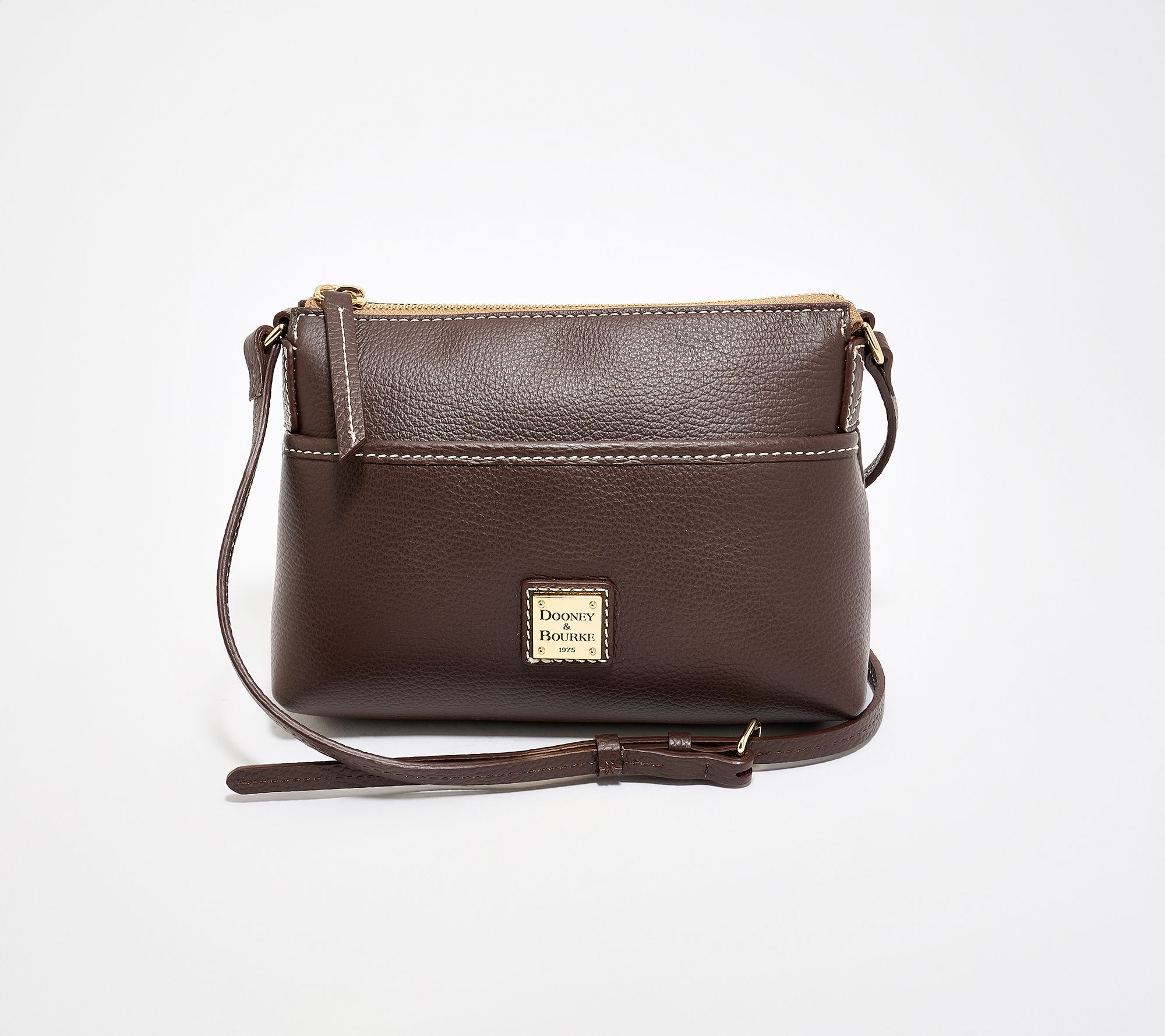Dooney & Bourke Lucca Leather Ginger Crossbody