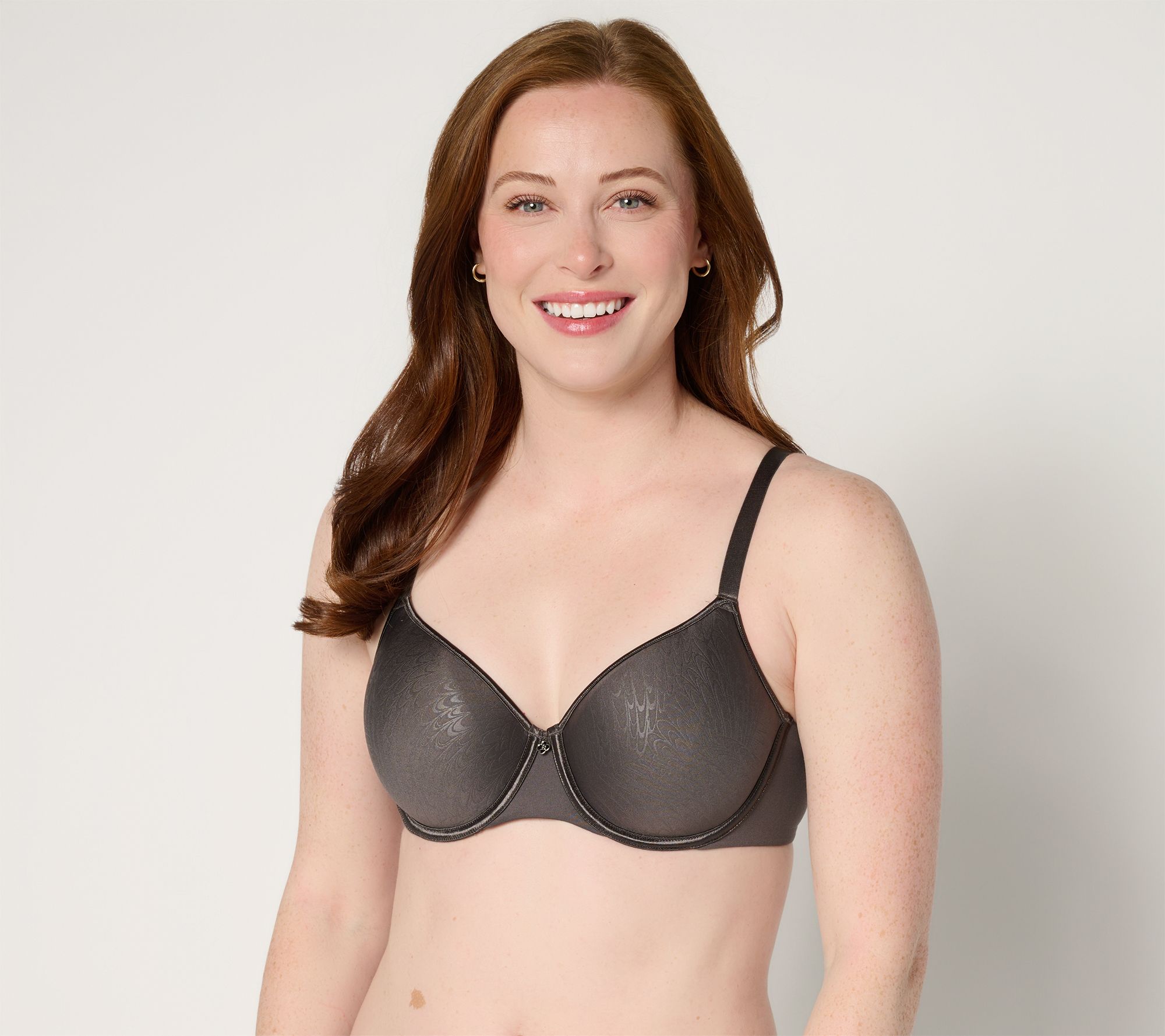 "As Is"Breezies Featherlite Breathe Underwire T-Shirt Bra