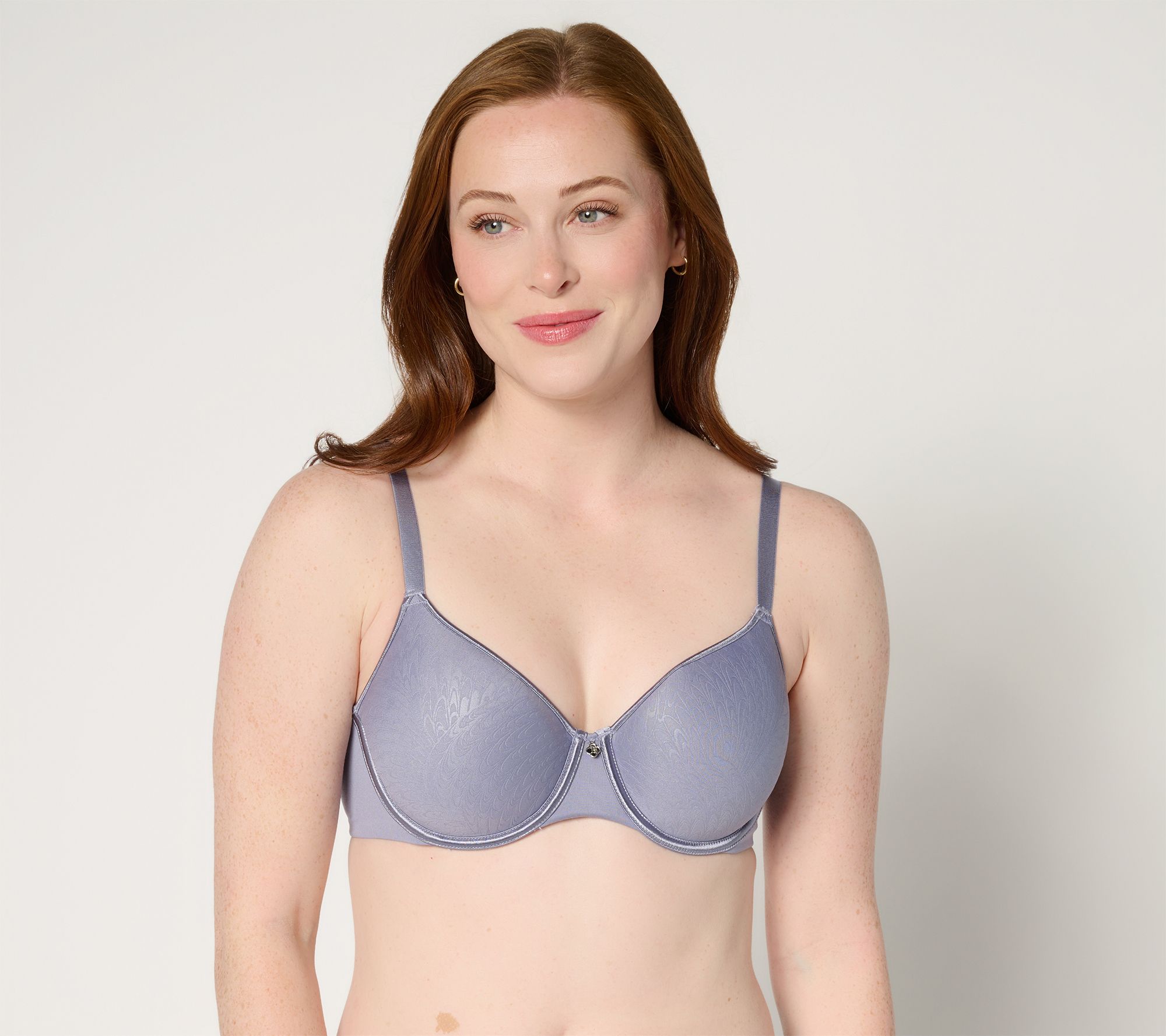 "As Is"Breezies Featherlite Breathe Underwire T-Shirt Bra