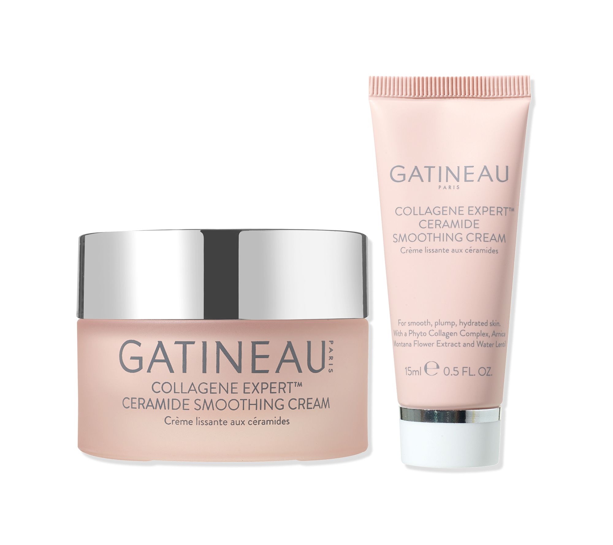 Gatineau Collagene Expert Ceramide Smoothing Cream Home & Away 2pc