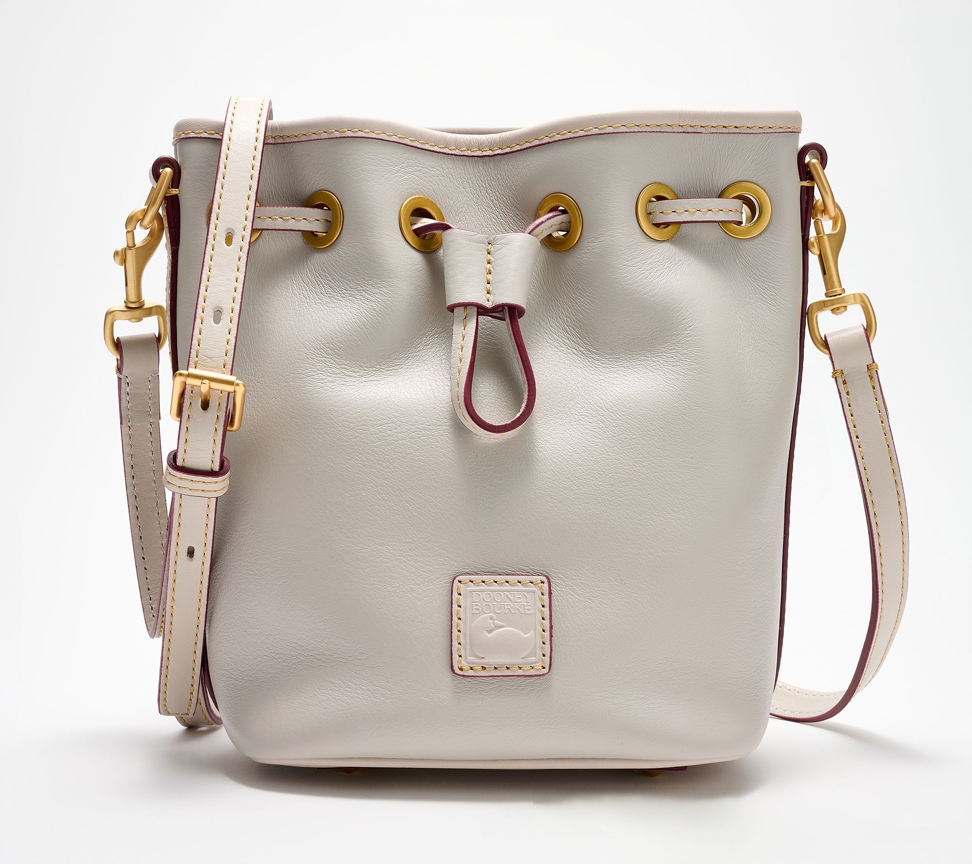 "As Is" Dooney & Bourke Florentine Leather Small Drawstring