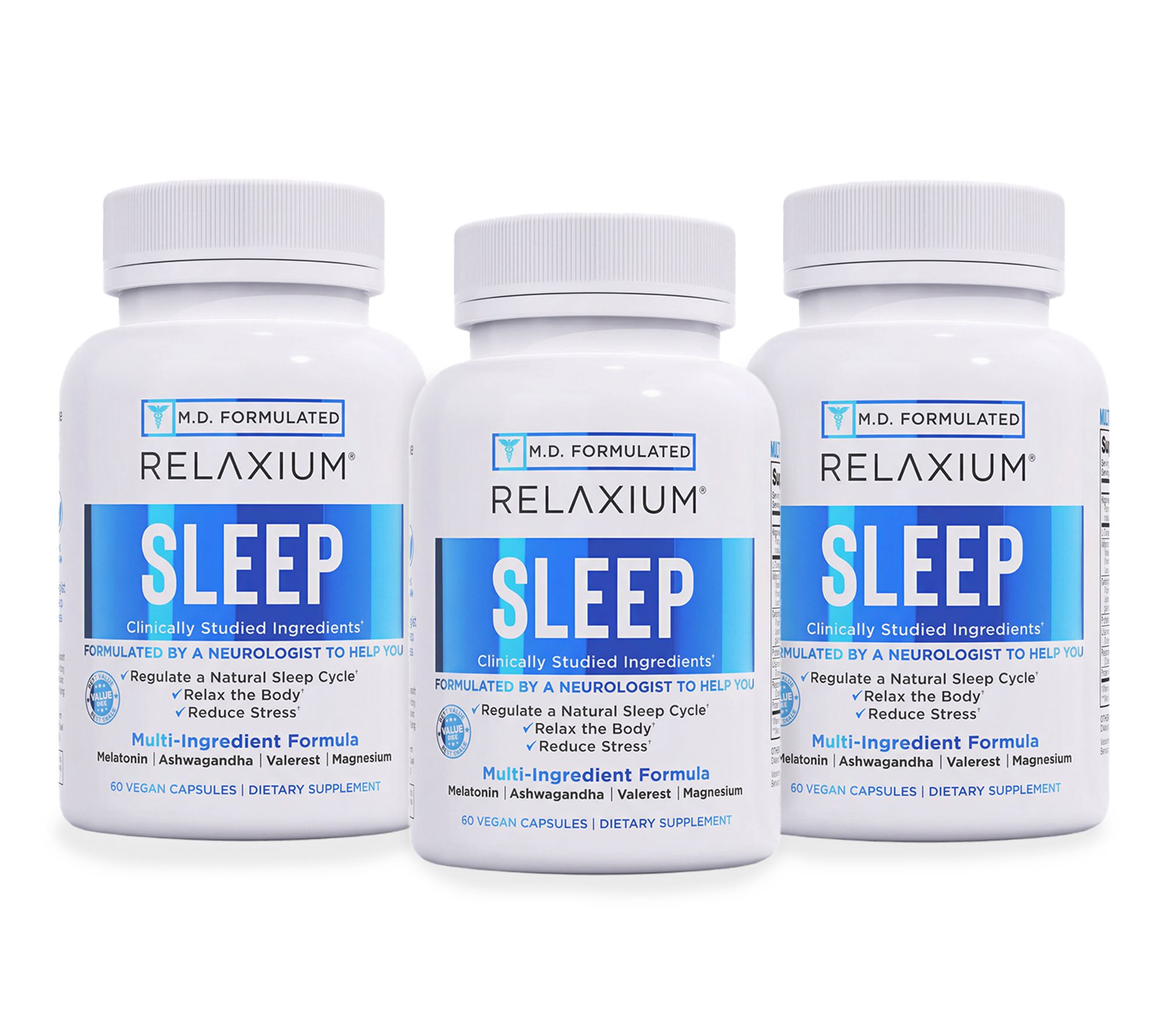  Relaxium Sleep Advanced Strength w/ Magnesium 90 Day Supply