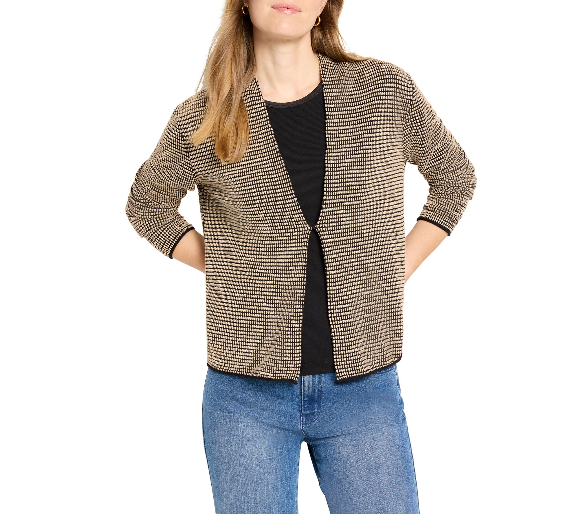 NIC+ZOE Pixel Hooked Up Cardigan