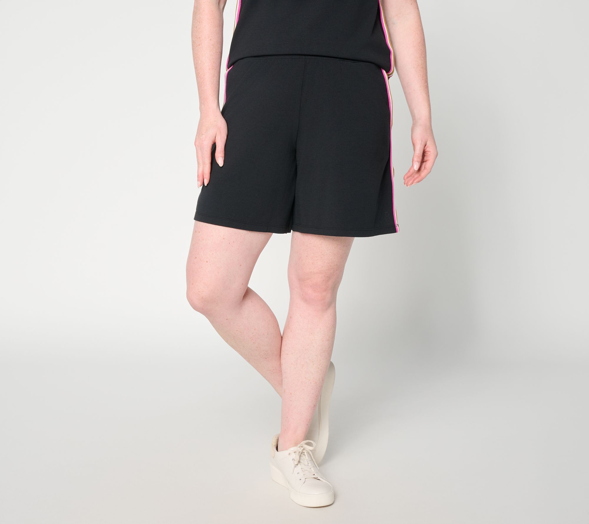 Cuddl Duds Cottonwear+ Short with Tape Trim