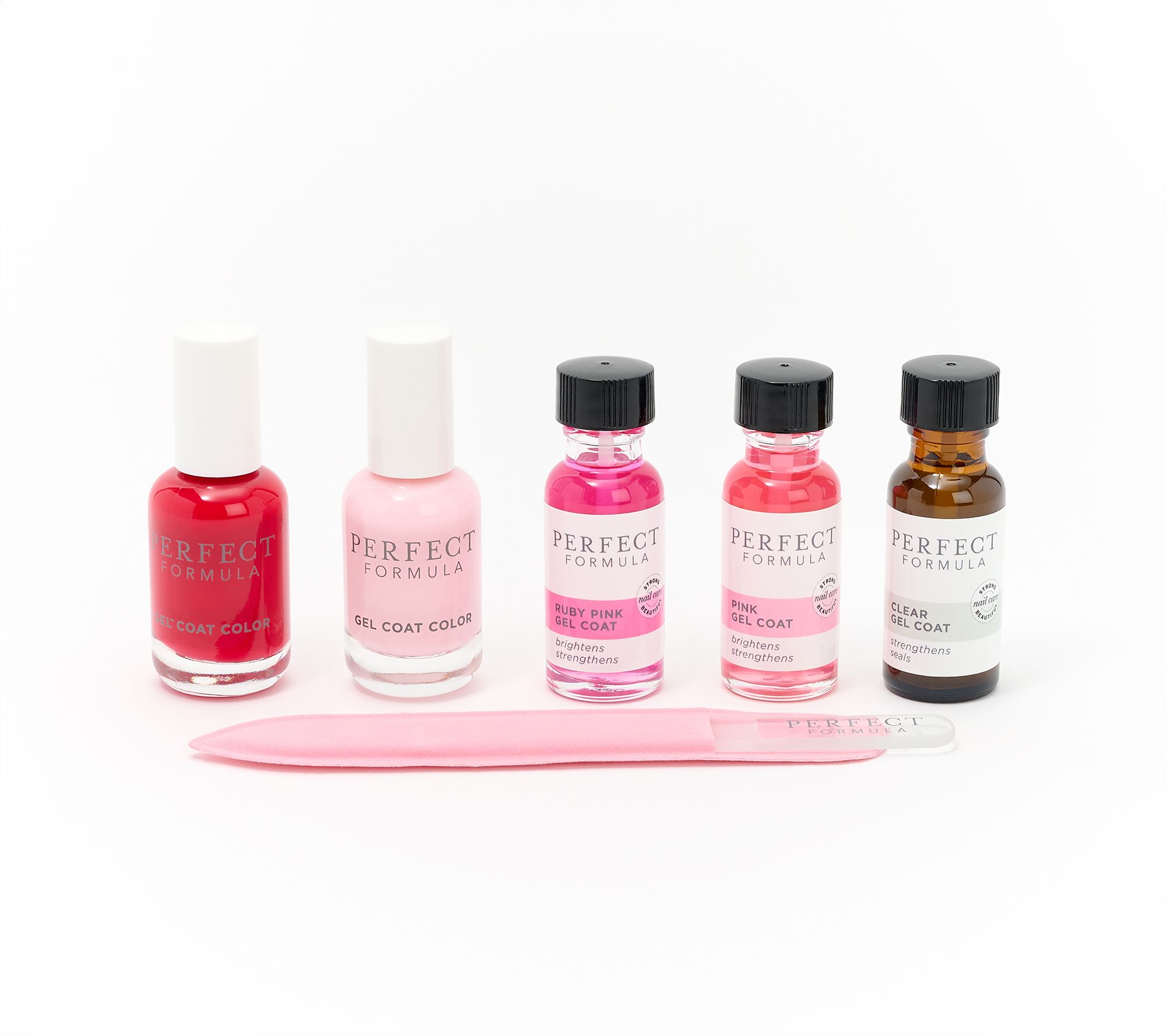Perfect Formula Gel Coats + Color 6-Piece Set