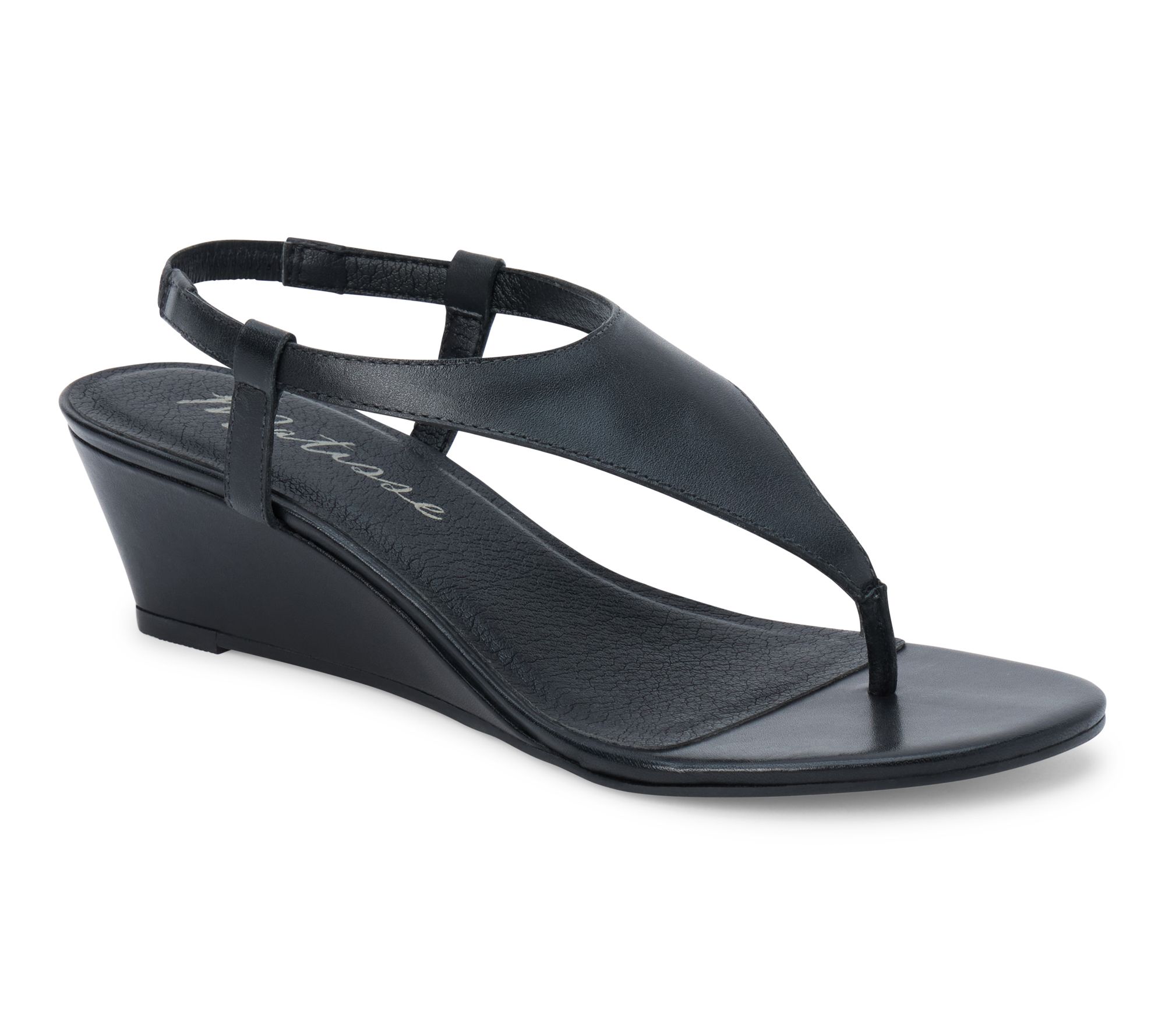 Matisse Westport Leather Wedge Sandal