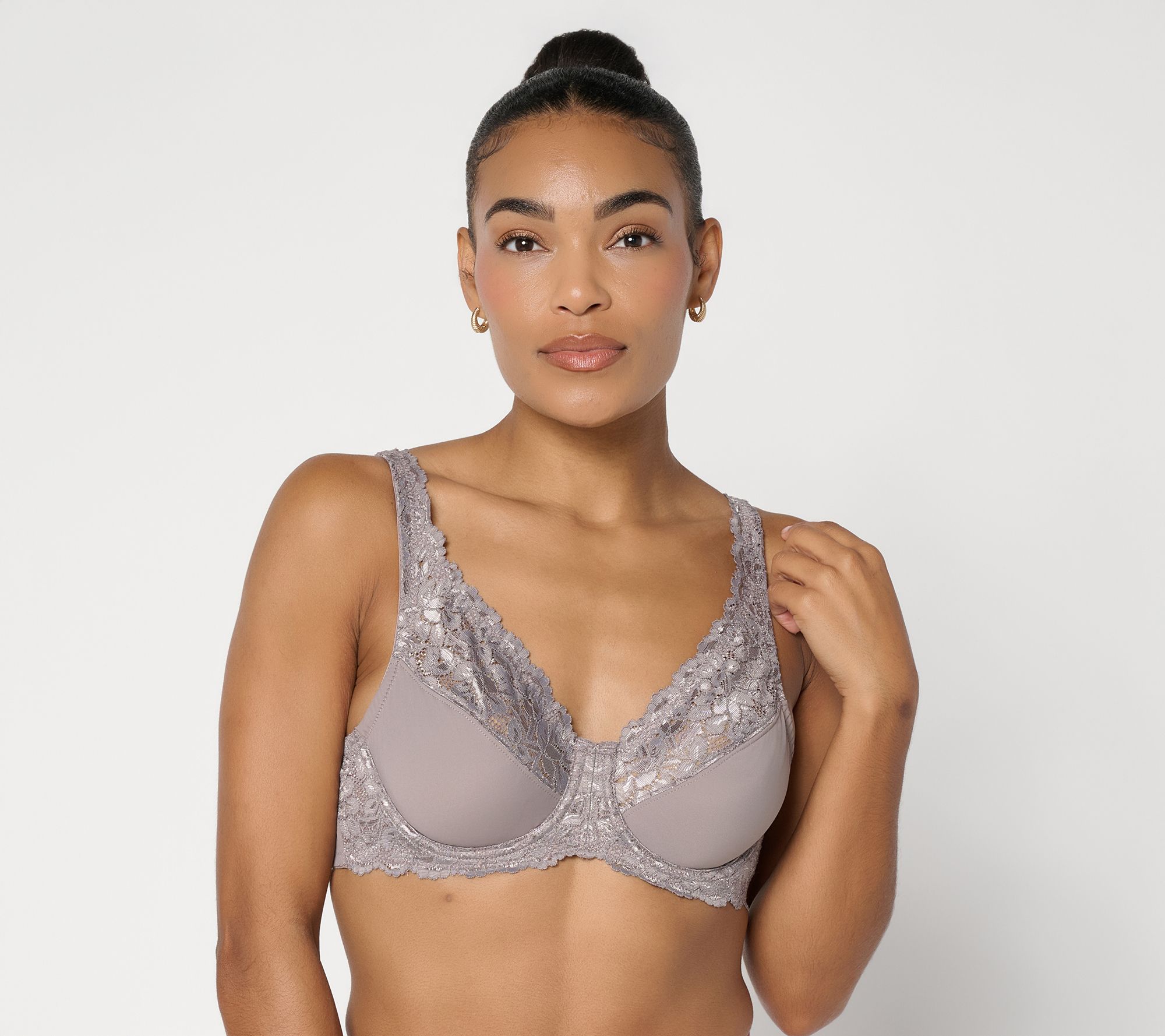 Breezies Lace Underwire Support Bra
