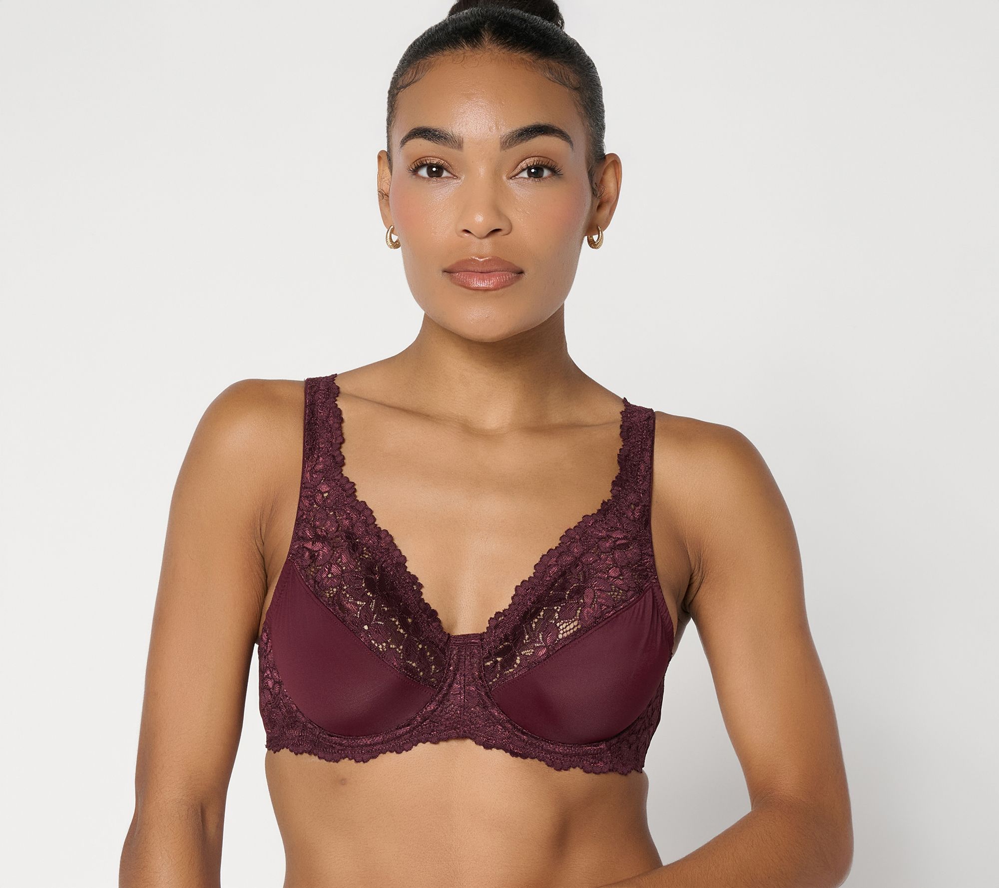 Breezies Lace Underwire Support Bra
