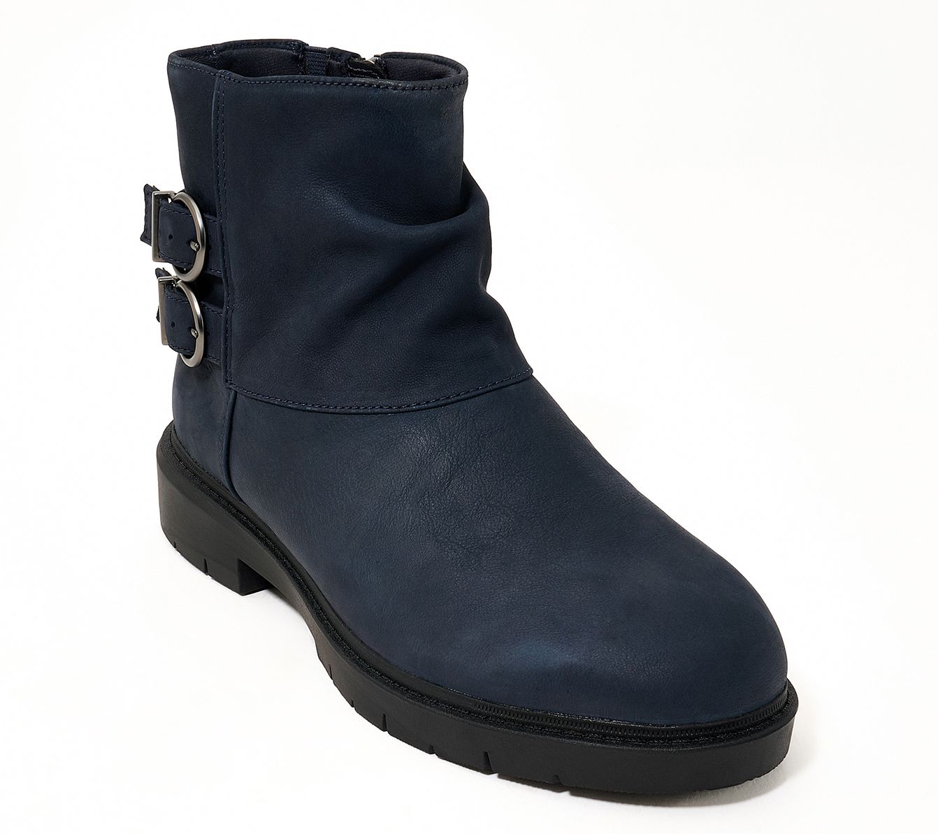 Clarks Collection Water-Repellent Leather Boots -Westlynn Trim
