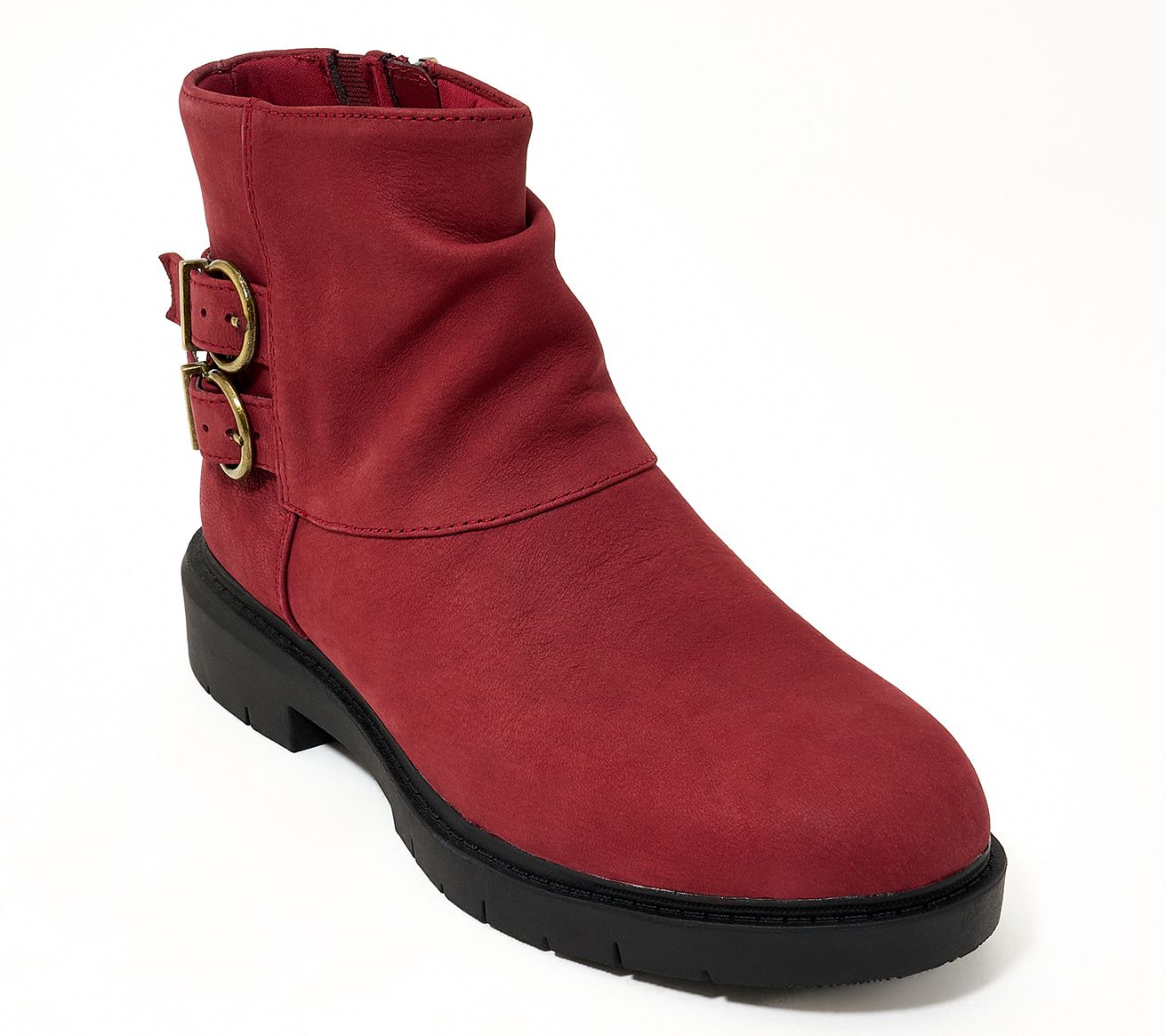 Clarks Collection Water-Repellent Leather Boots -Westlynn Trim