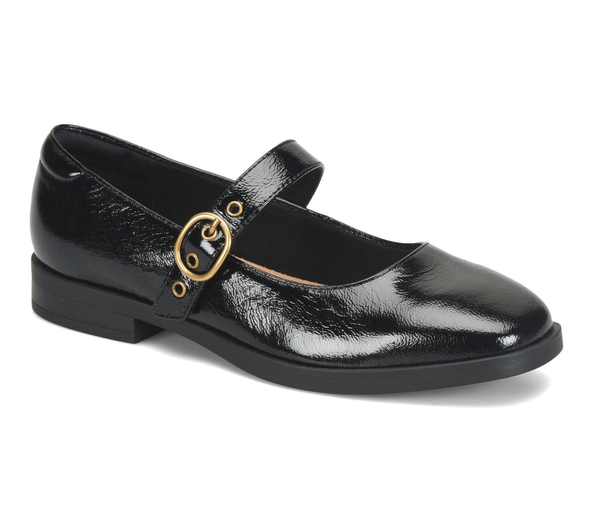 Comfortiva Leather Mary Jane - Brewer