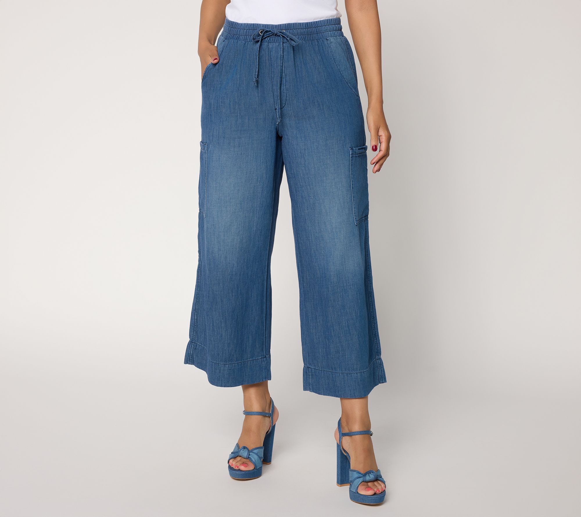 "As Is" NYDJ Whitney Pull- On Cargo Crop
