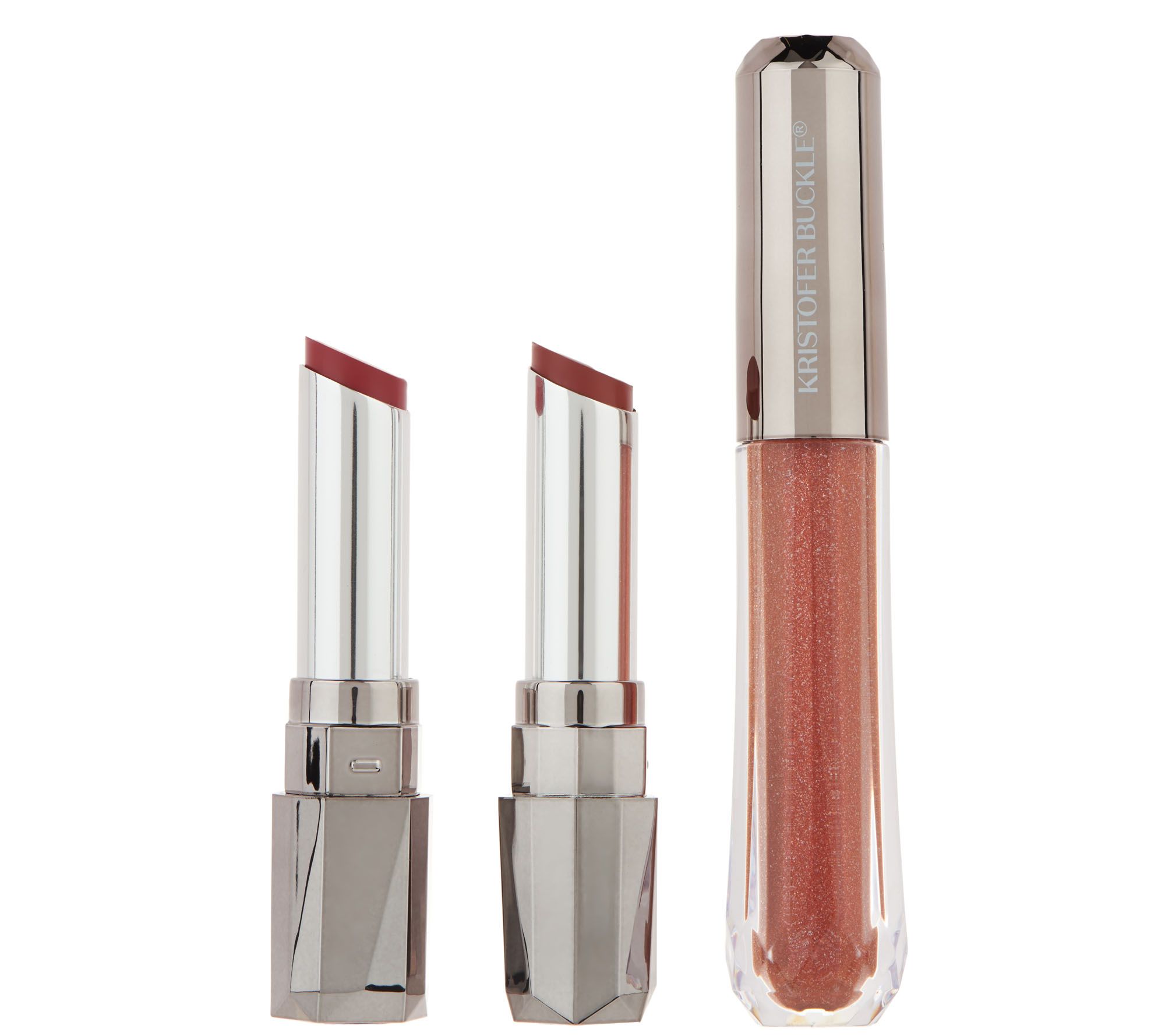 Kristofer Buckle Cashmere Slip Lipstick Day and Night - A300827