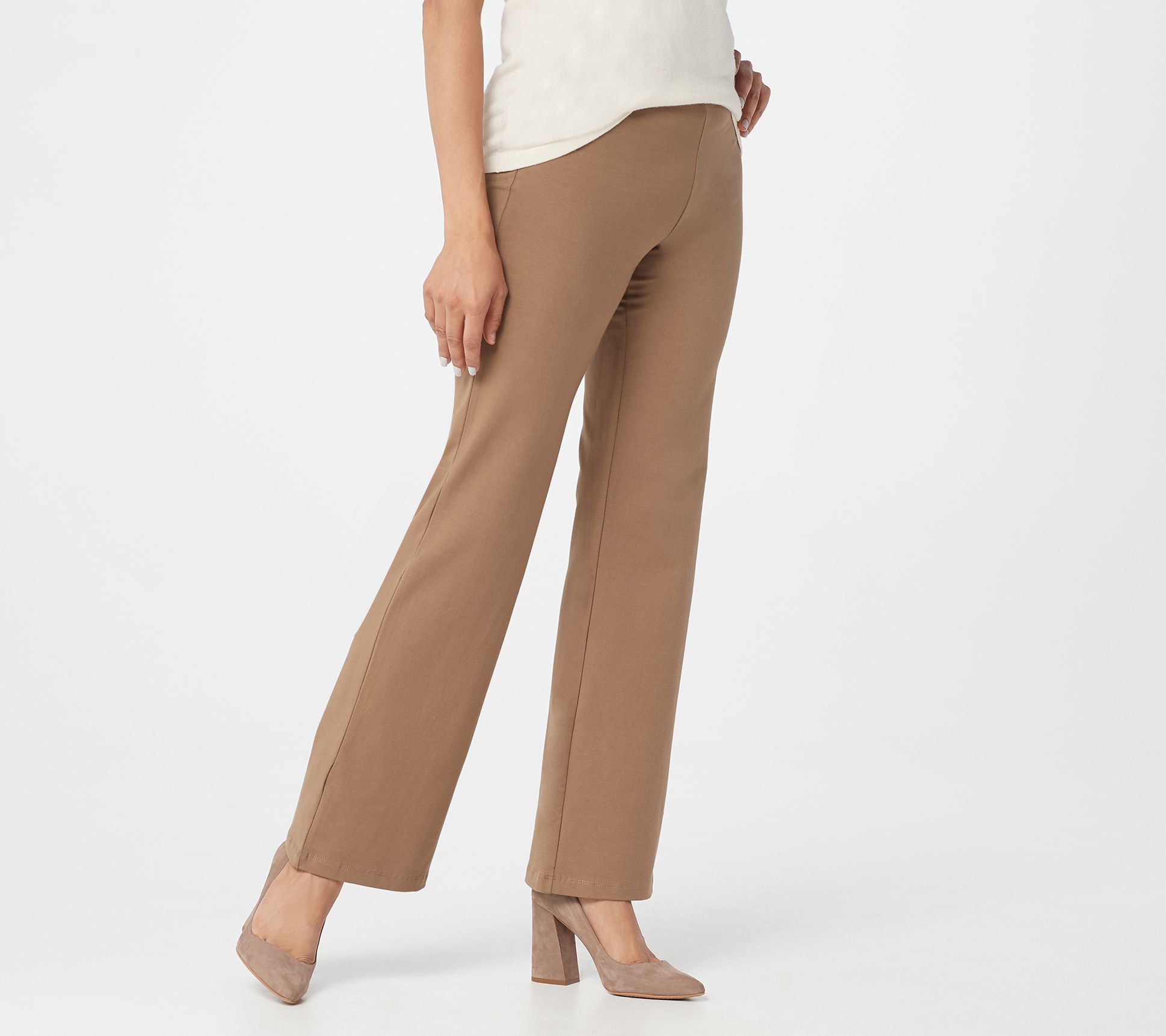Women with Control Tall Leah Pull-On Boot-Cut Pants 