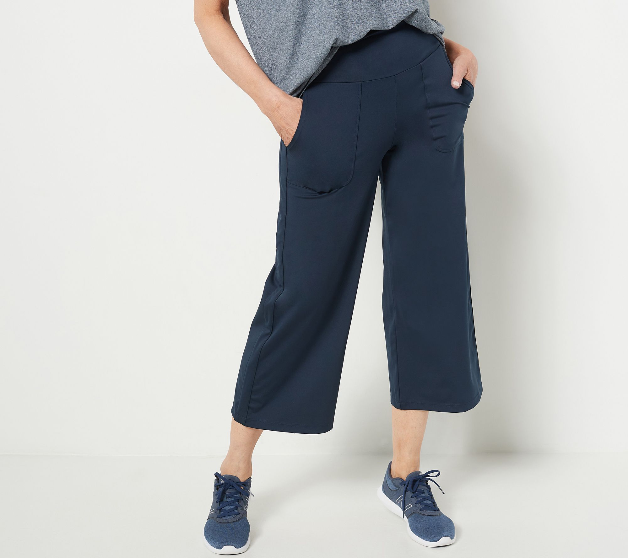 Qvc deals crop pants