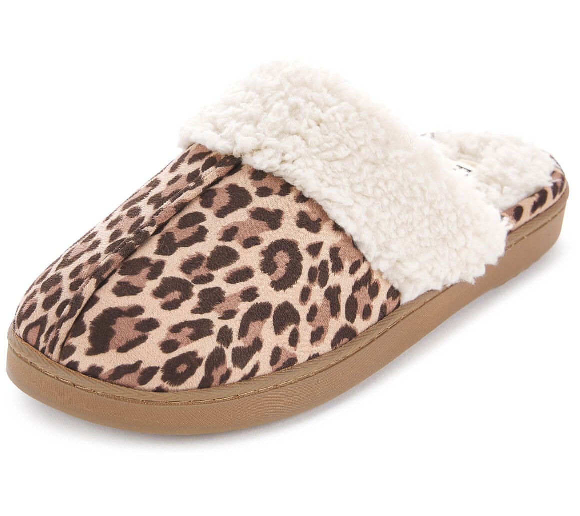 Floopi Women's Zelda Faux Suede Scuff Slippers