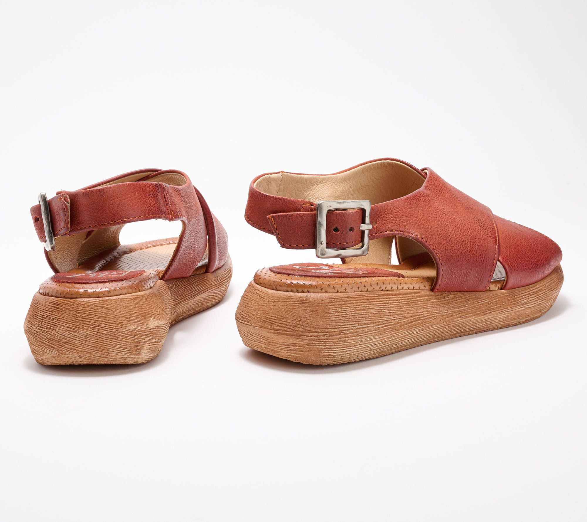 Miz Mooz Leather Sandals Irma - QVC.com