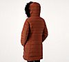 "As Is" Nuage Petite Stretch Puffer Coat w/ Removable Faux Fur Trim Hood, 1 of 7