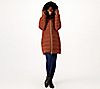 "As Is" Nuage Petite Stretch Puffer Coat w/ Removable Faux Fur Trim Hood, 4 of 7