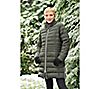 "As Is" Nuage Petite Stretch Puffer Coat w/ Removable Faux Fur Trim Hood, 7 of 7