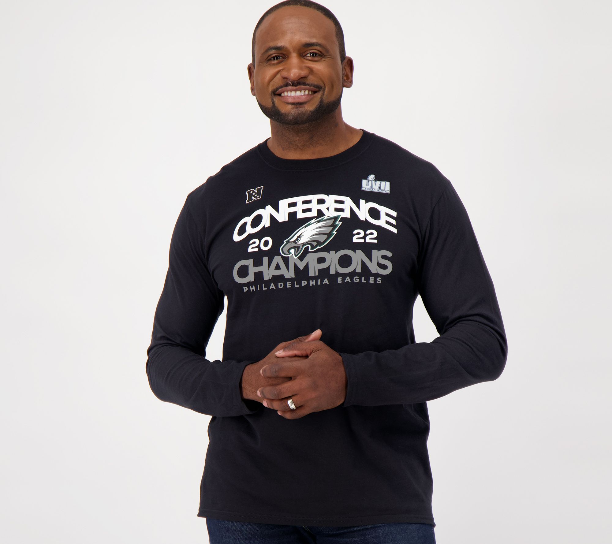 NFL Eagles Conference Champions Long Sleeve Shirt 
