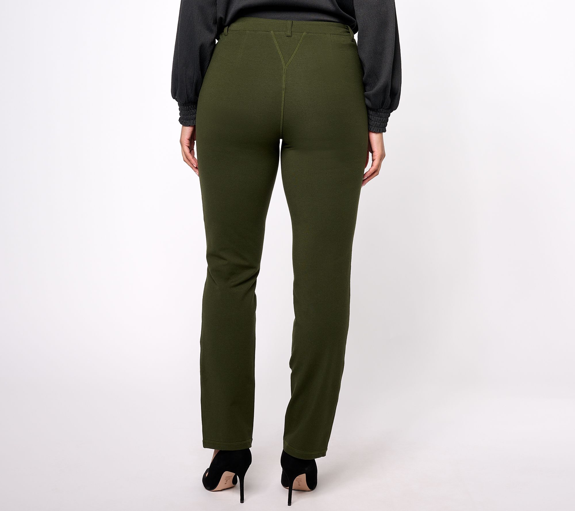 Women with Control Regular Tummy Control Patch Pocket Pant 