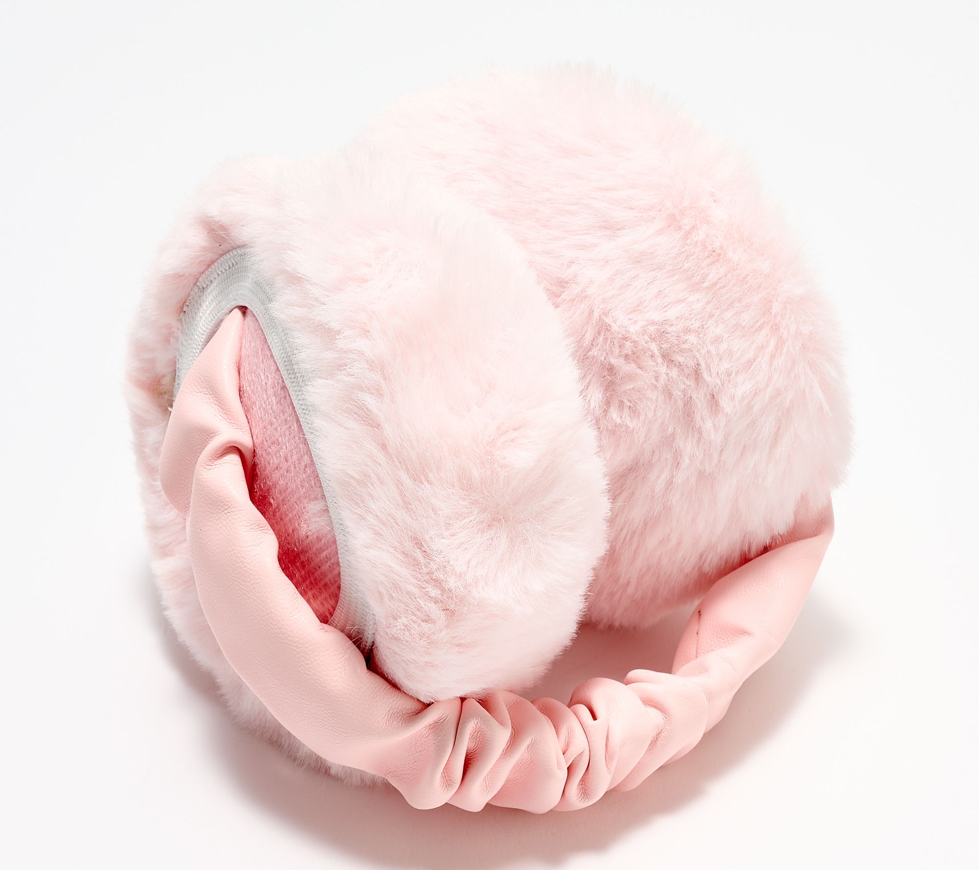 Amiee Lynn Accessories Faux Fur Adjustable Earmuffs - QVC.com