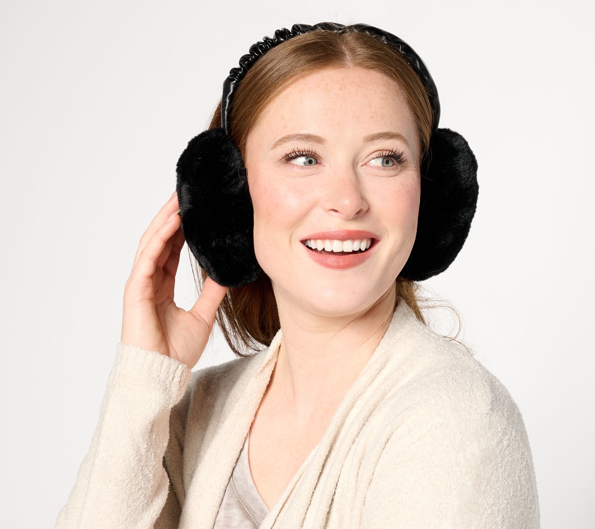 Amiee Lynn Accessories Faux Fur Adjustable Earmuffs