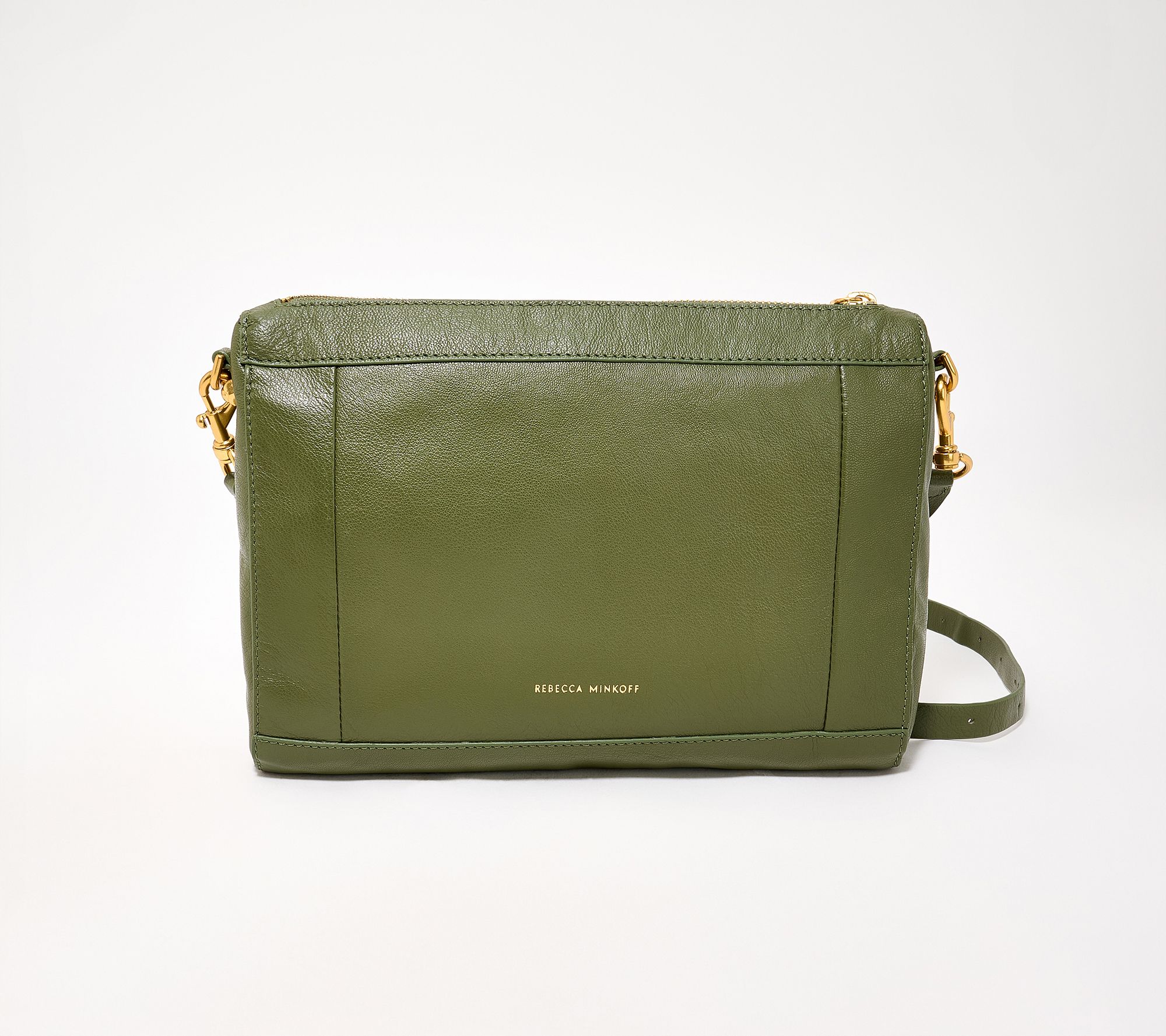 Rebecca Minkoff Mac Crossbody with Zips - QVC.com